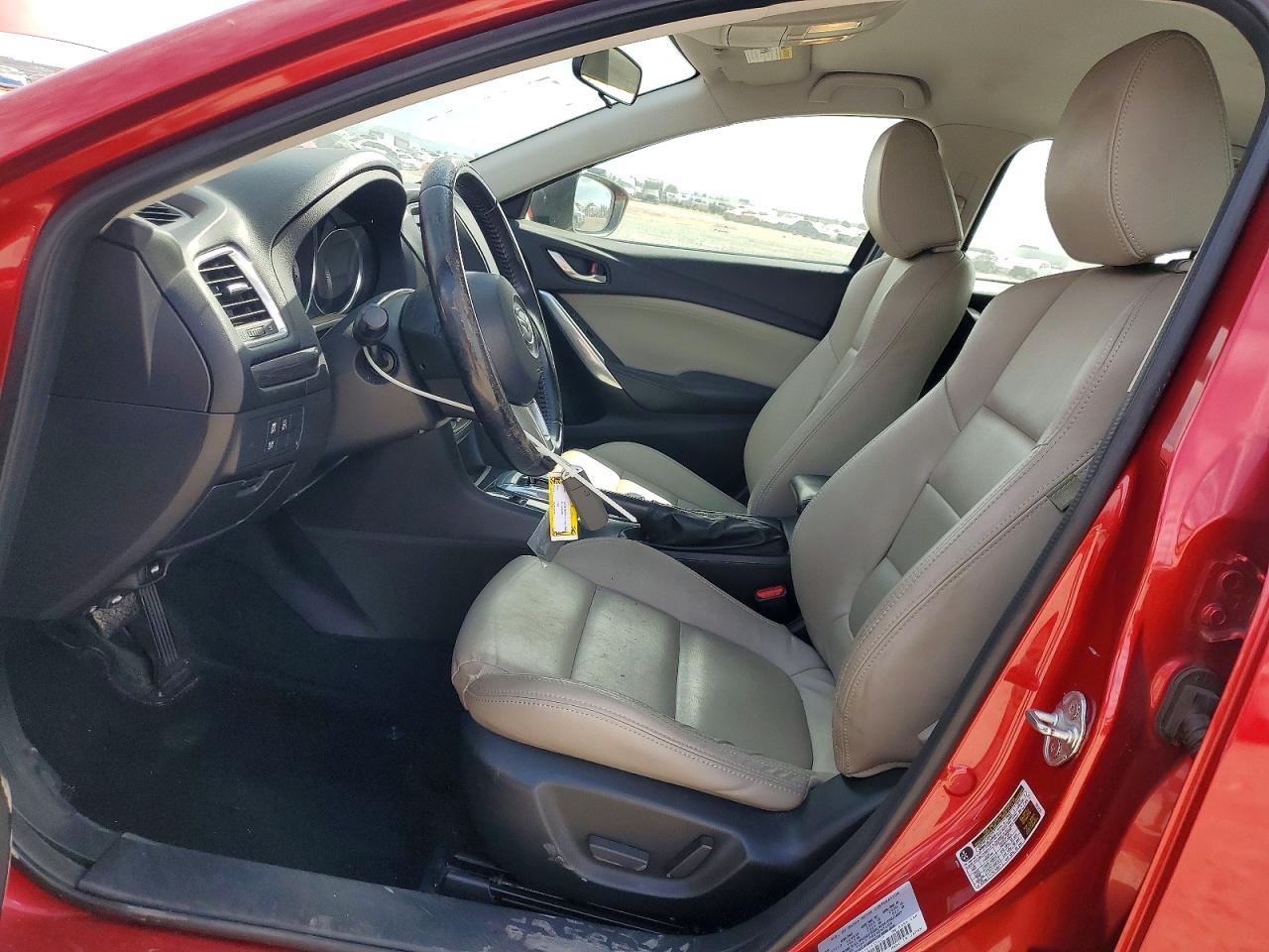 2014 Mazda 6 Touring Red vin: JM1GJ1V61E1135407