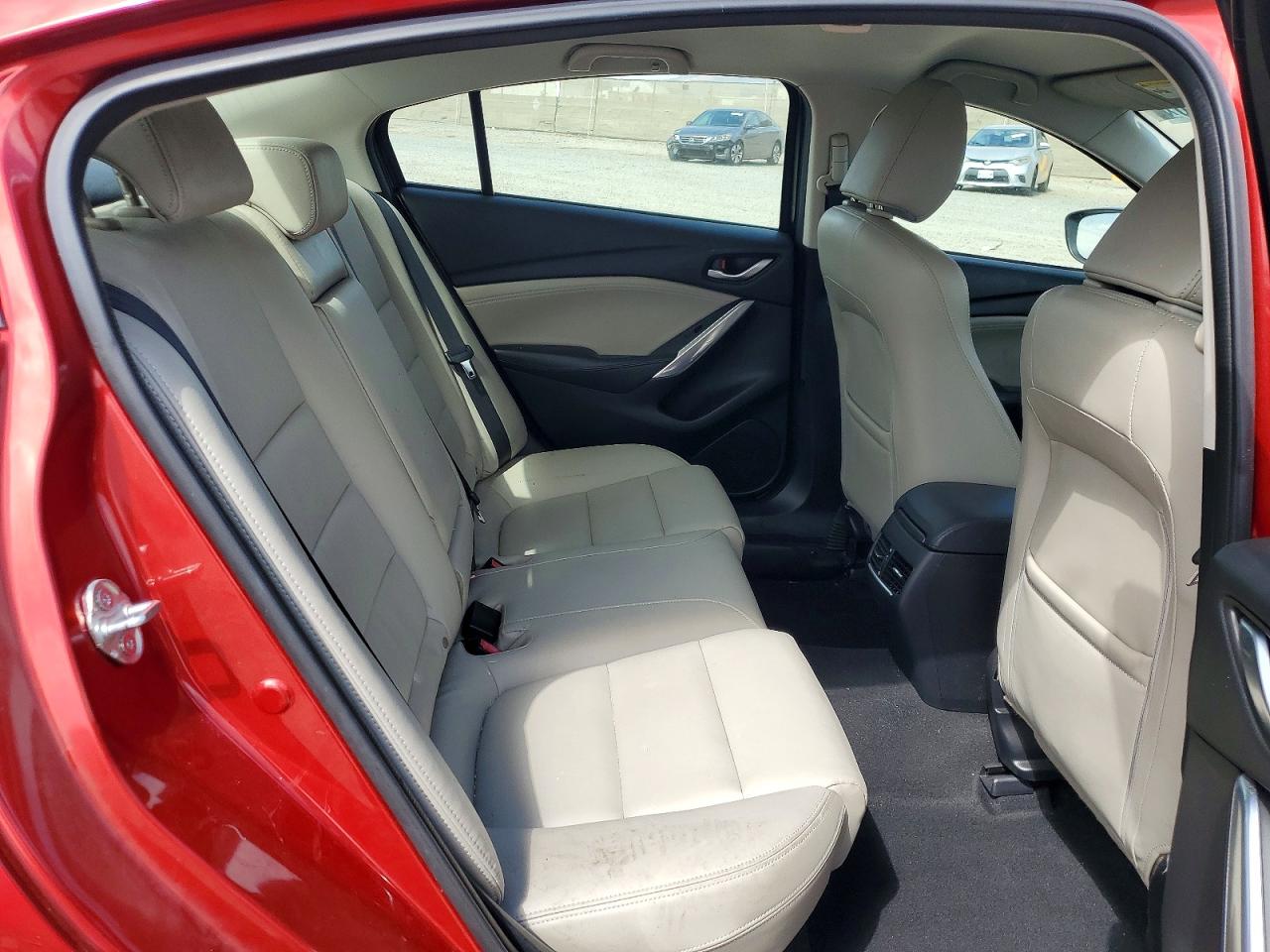 2014 Mazda 6 Touring Red vin: JM1GJ1V61E1135407
