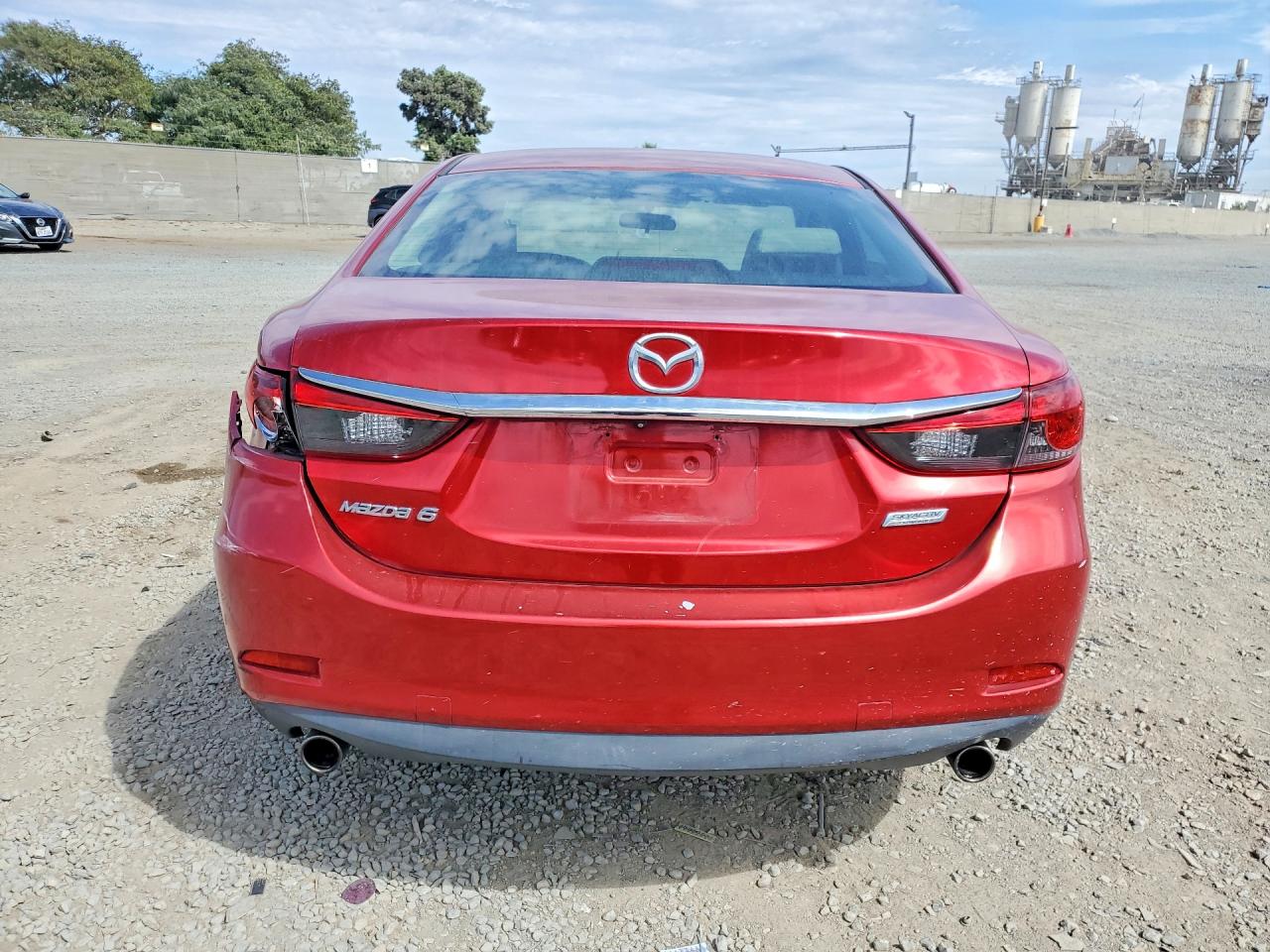 2014 Mazda 6 Touring Red vin: JM1GJ1V61E1135407