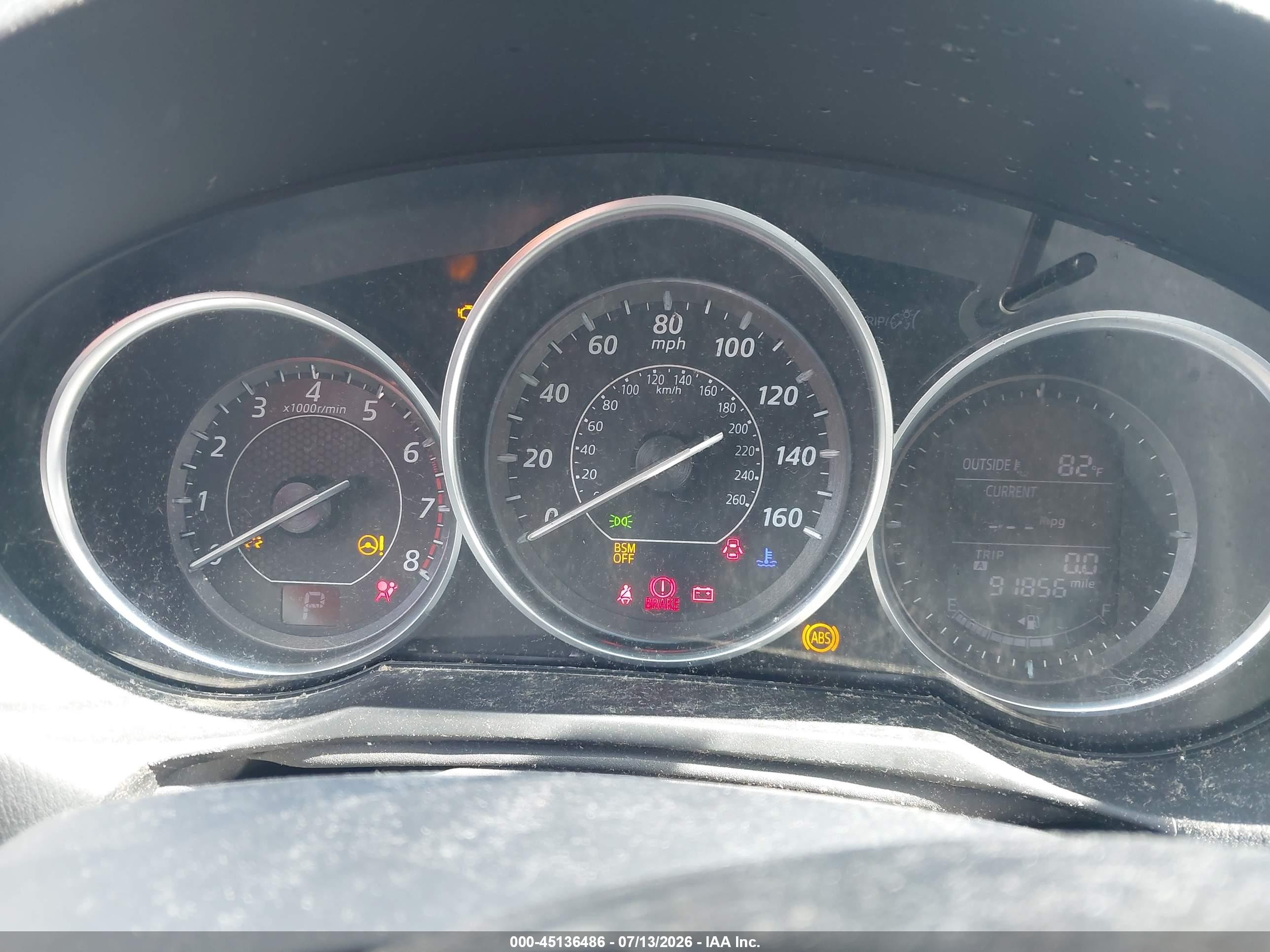 2014 Mazda Mazda6   Blue vin: JM1GJ1V62E1148411