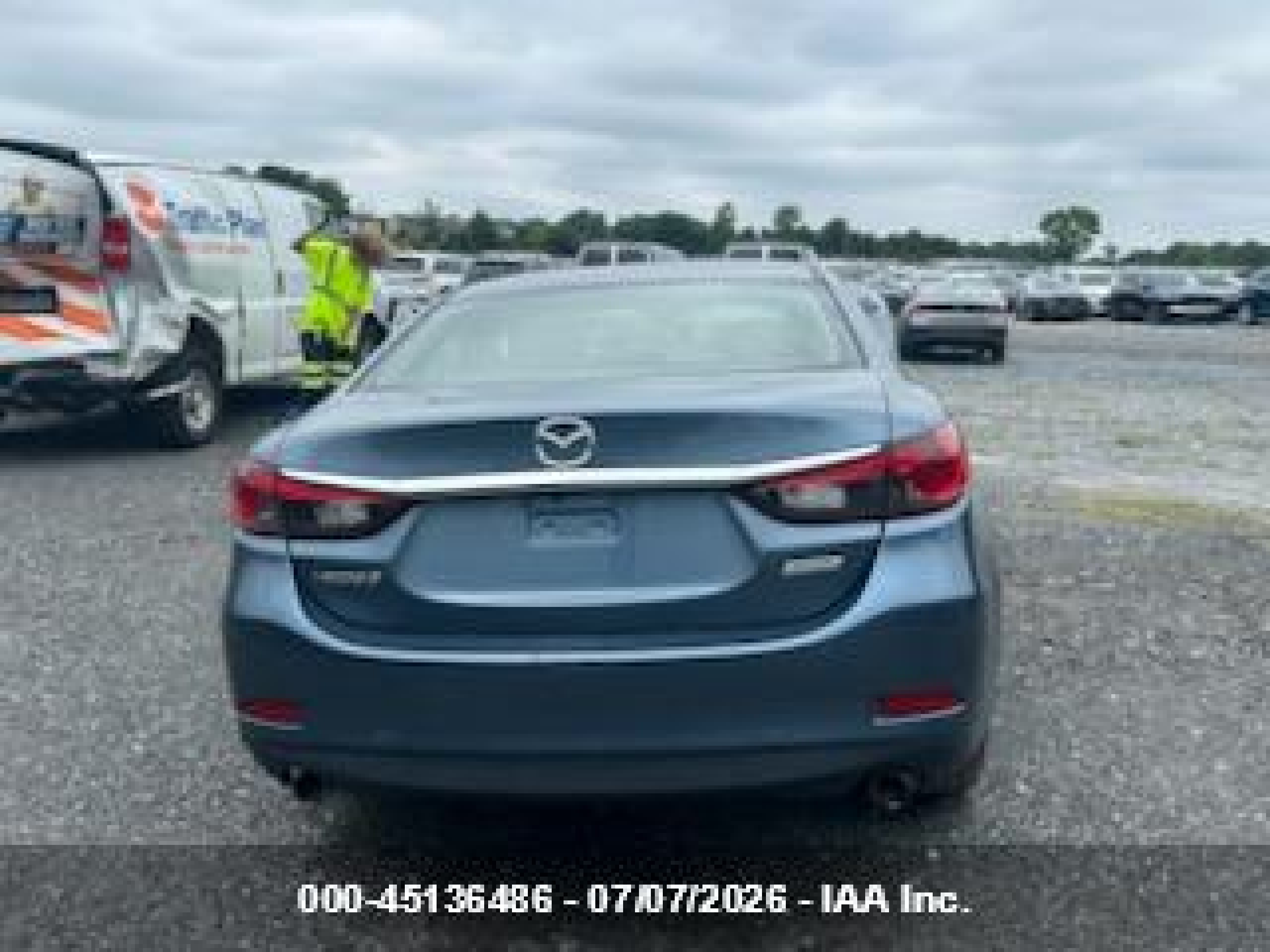 2014 Mazda Mazda6   Blue vin: JM1GJ1V62E1148411