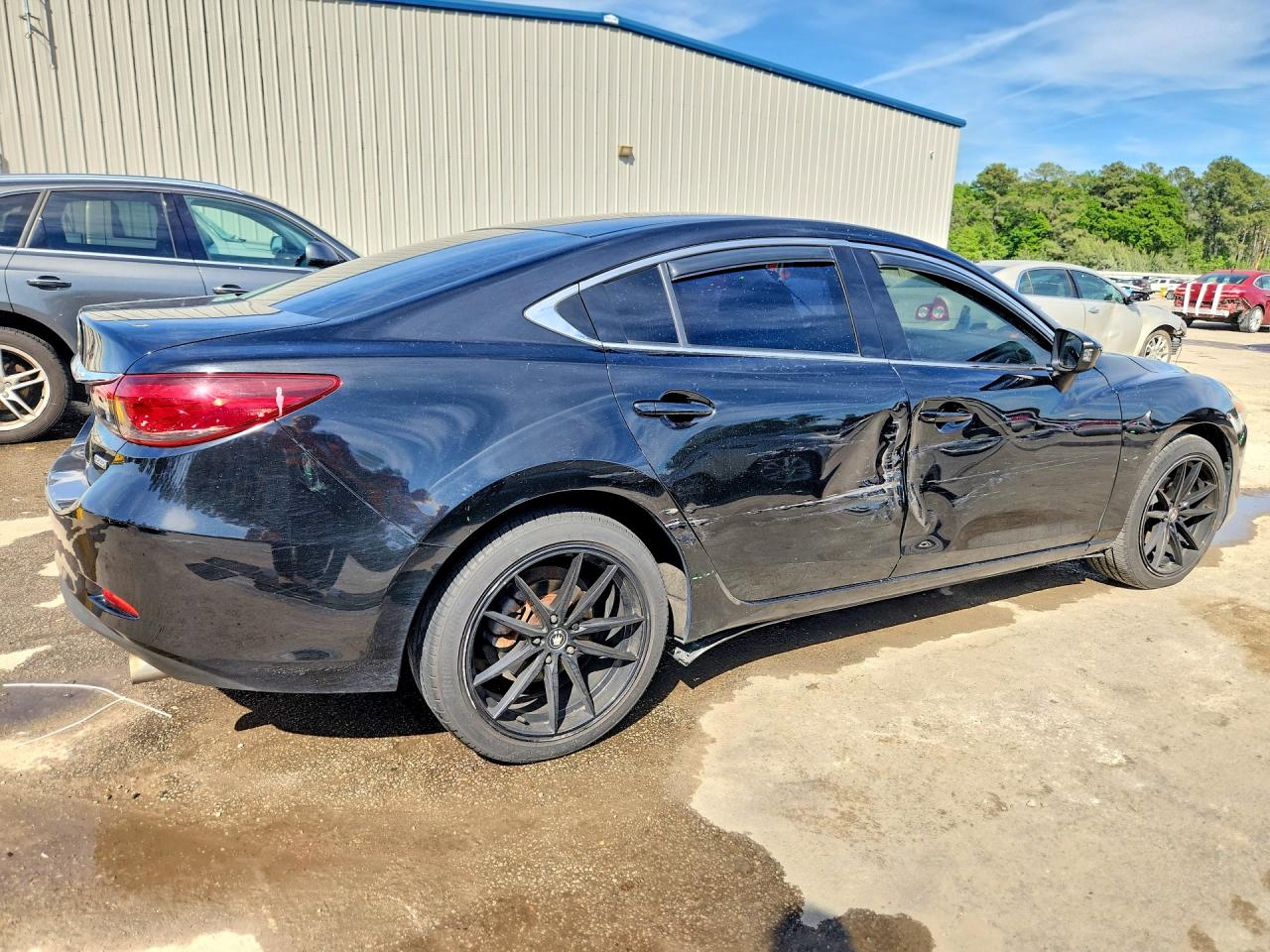 2014 Mazda 6 Touring Black vin: JM1GJ1V62E1159845