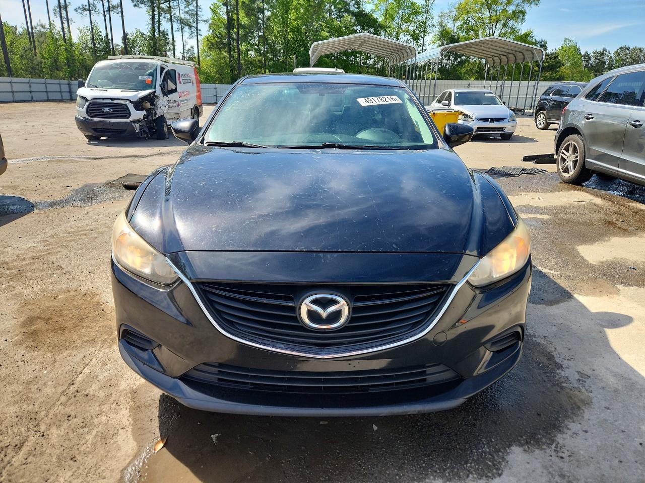2014 Mazda 6 Touring Black vin: JM1GJ1V62E1159845