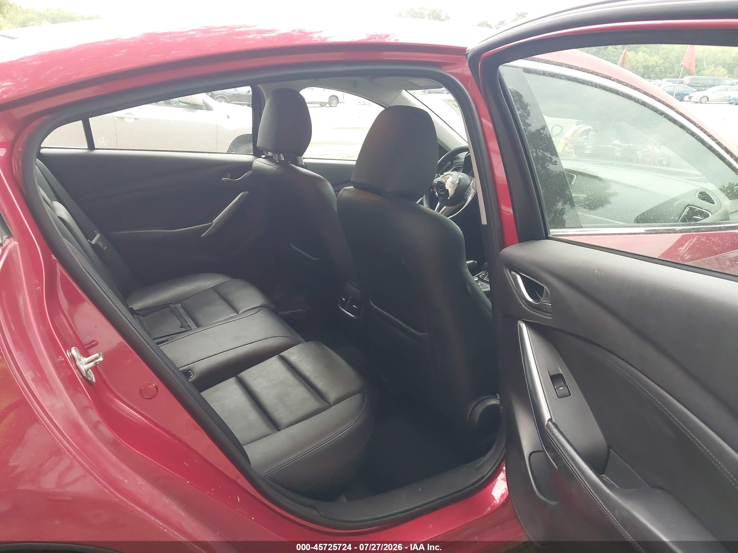 2015 Mazda Mazda6 I Touring Красный vin: JM1GJ1V62F1167221