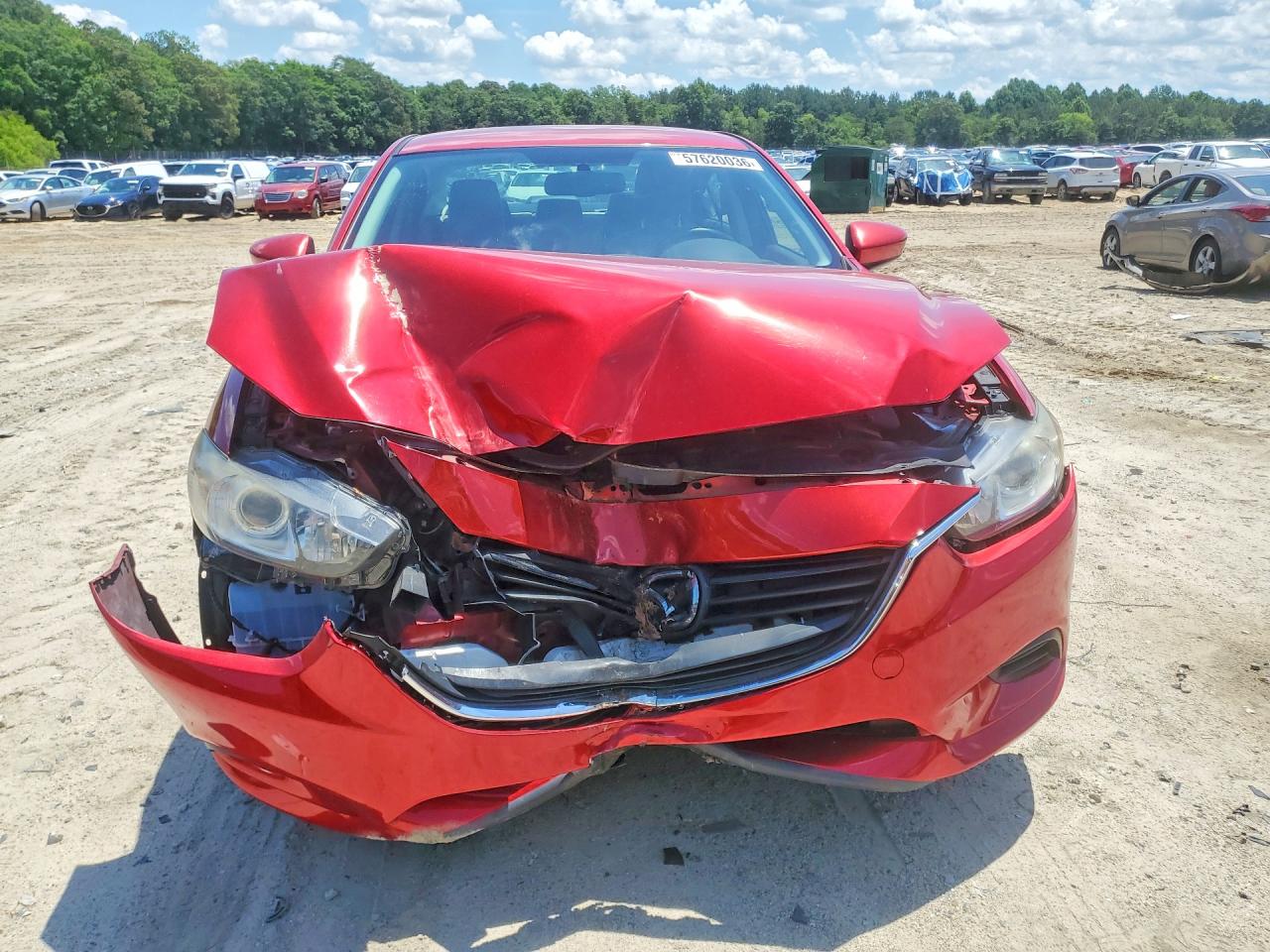 2015 Mazda 6 Touring Red vin: JM1GJ1V62F1170359
