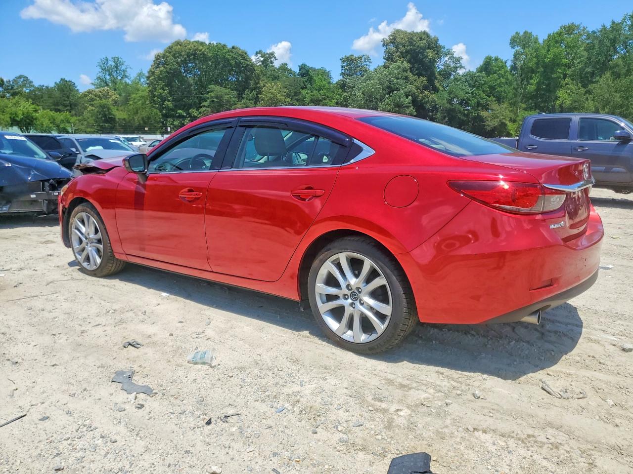 2015 Mazda 6 Touring Red vin: JM1GJ1V62F1170359