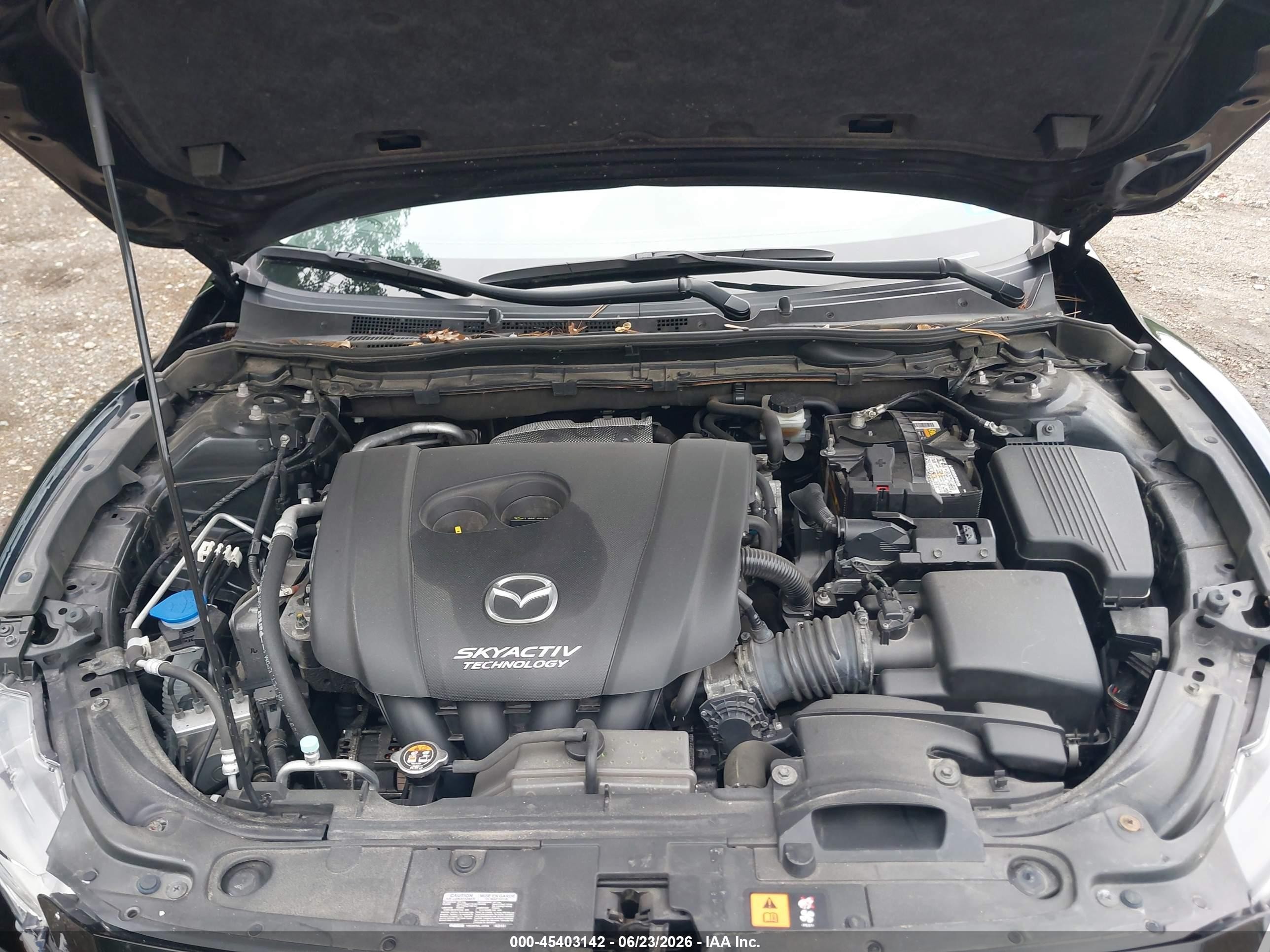 2015 Mazda Mazda6 I Touring Black vin: JM1GJ1V62F1173441