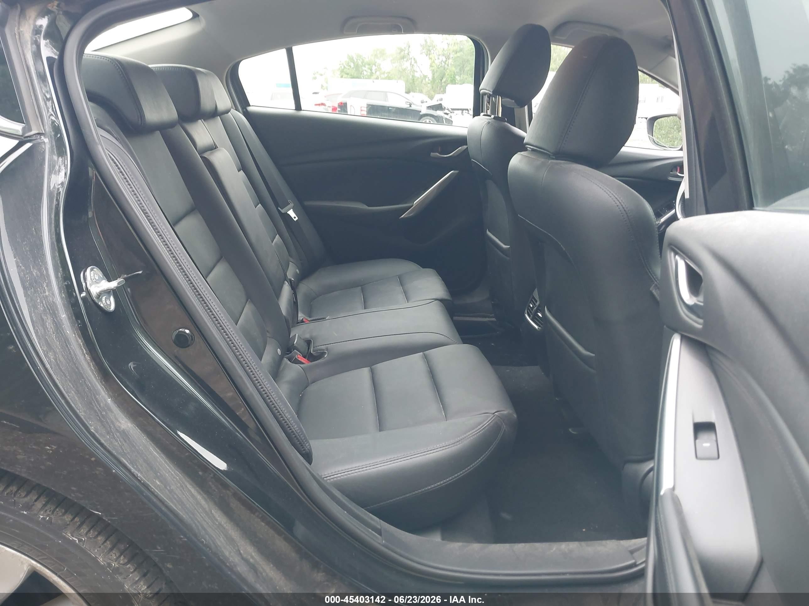 2015 Mazda Mazda6 I Touring Black vin: JM1GJ1V62F1173441