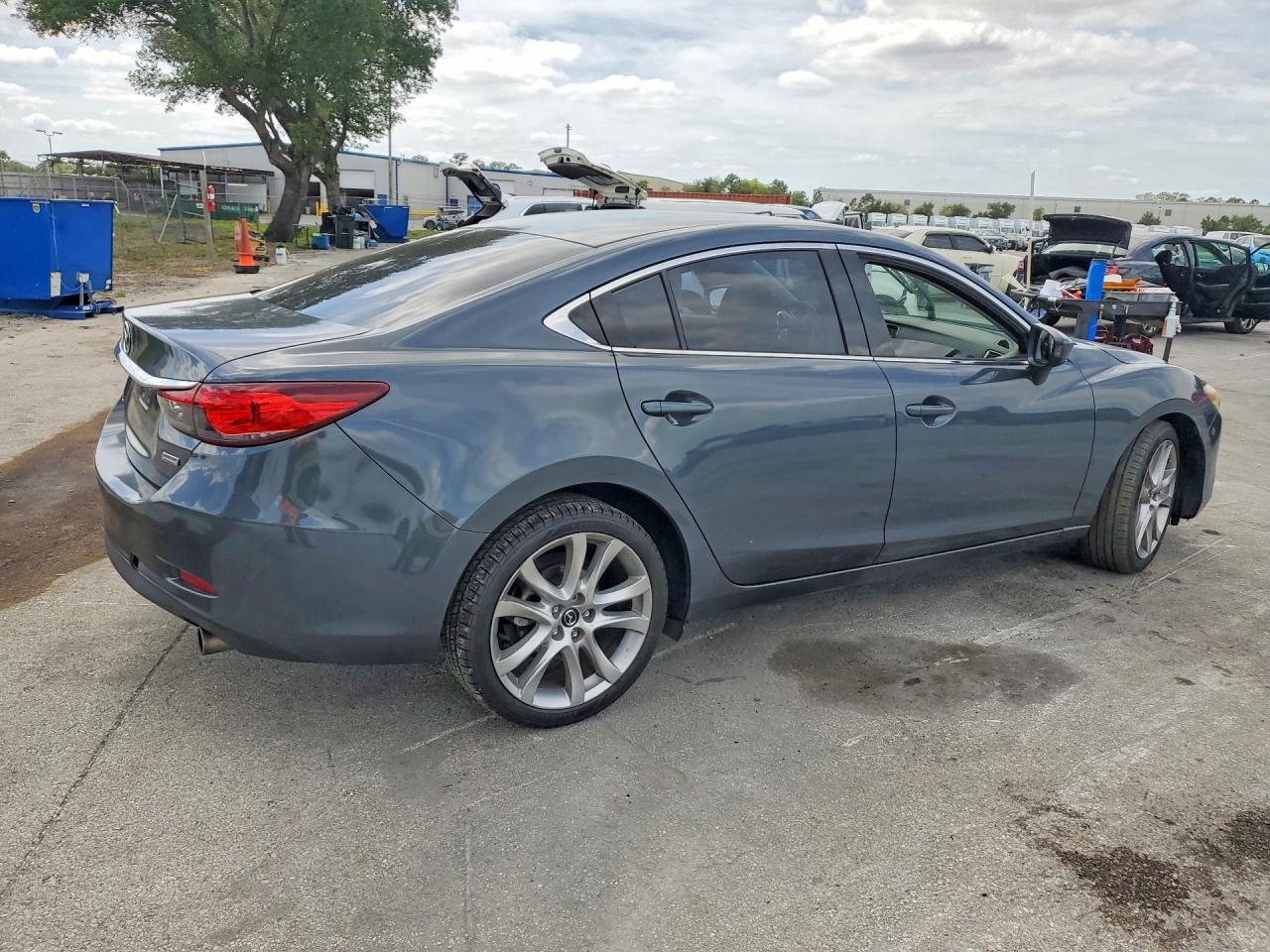 2014 Mazda 6 Touring Gray vin: JM1GJ1V63E1160146