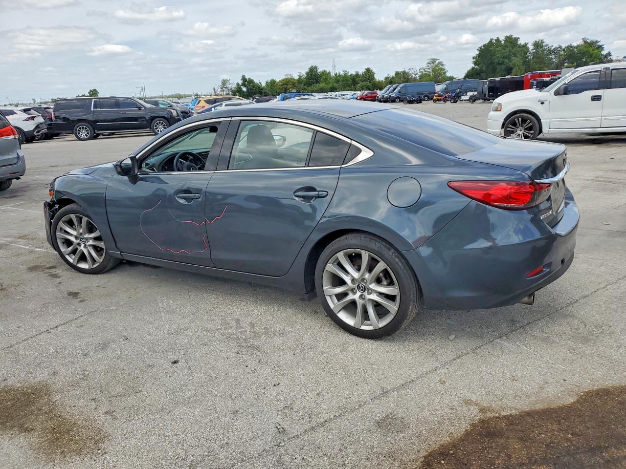 2014 Mazda 6 Touring Gray vin: JM1GJ1V63E1160146