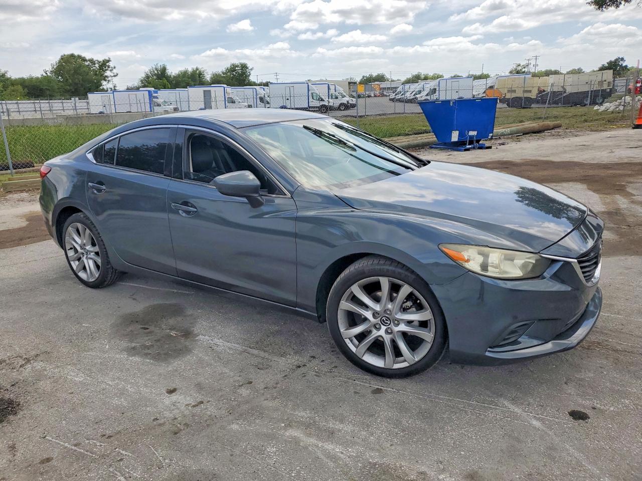 2014 Mazda 6 Touring Gray vin: JM1GJ1V63E1160146
