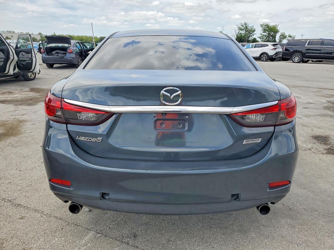 2014 Mazda 6 Touring Gray vin: JM1GJ1V63E1160146