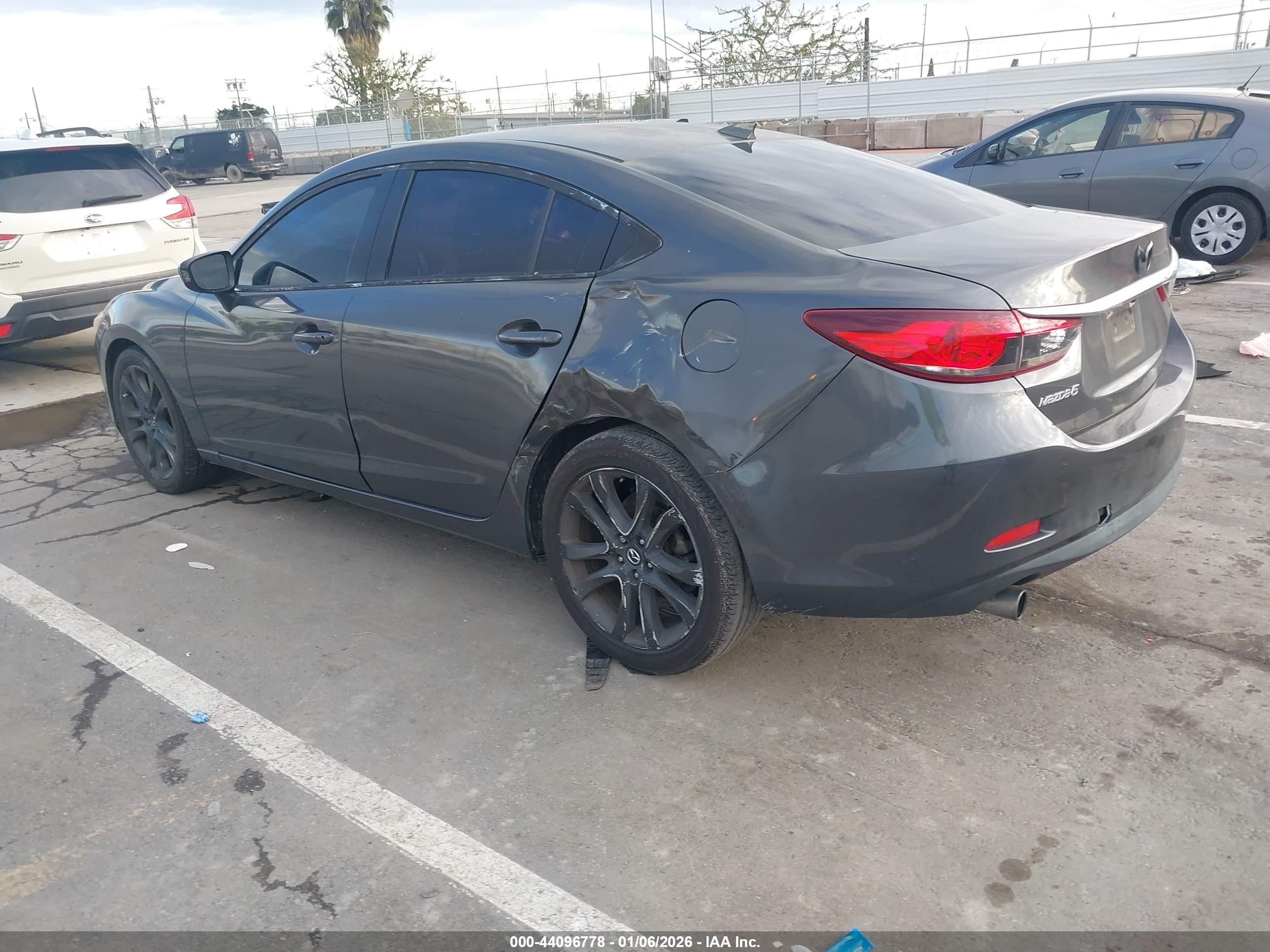 2015 Mazda Mazda6   Gray vin: JM1GJ1V63F1167292
