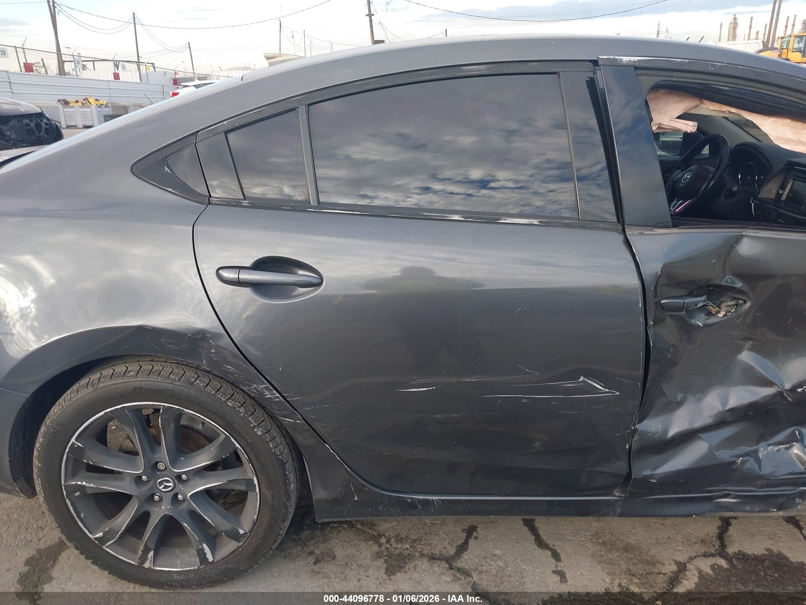 2015 Mazda Mazda6   Gray vin: JM1GJ1V63F1167292