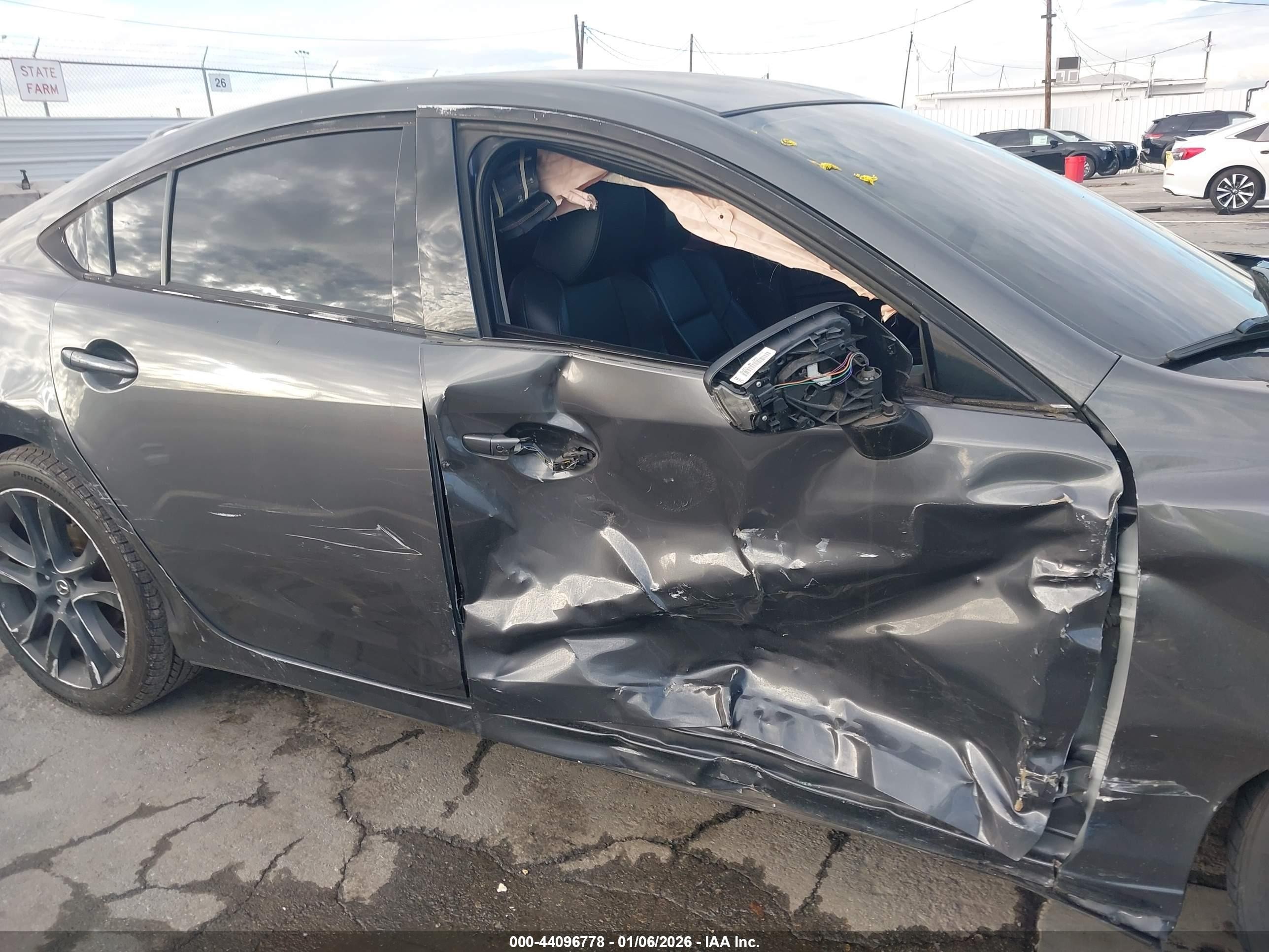 2015 Mazda Mazda6   Gray vin: JM1GJ1V63F1167292