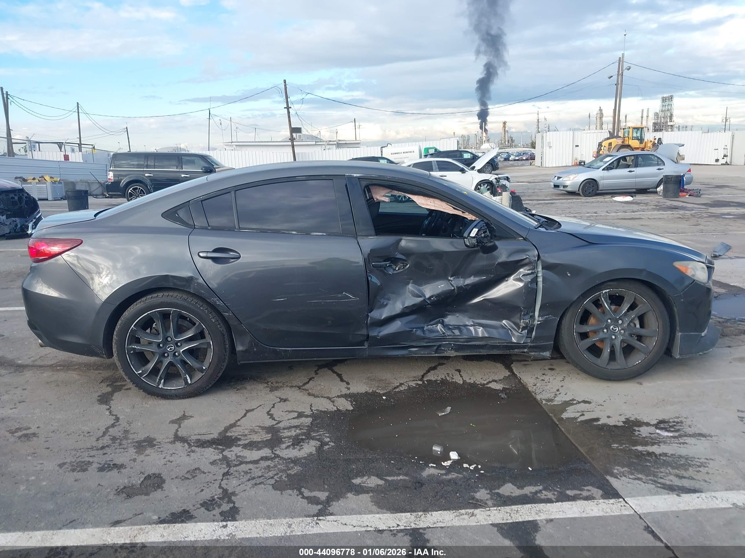 2015 Mazda Mazda6   Gray vin: JM1GJ1V63F1167292