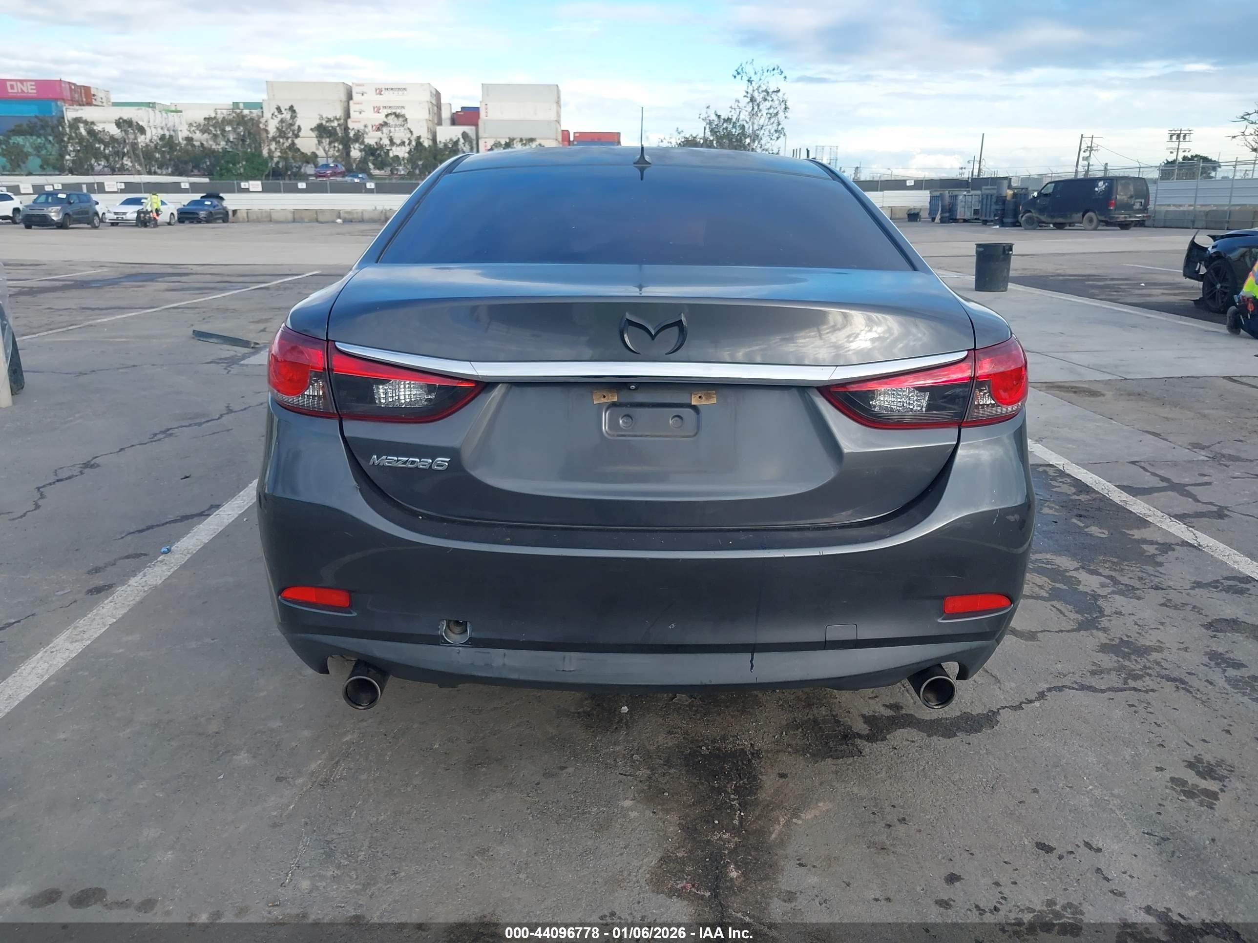 2015 Mazda Mazda6   Gray vin: JM1GJ1V63F1167292