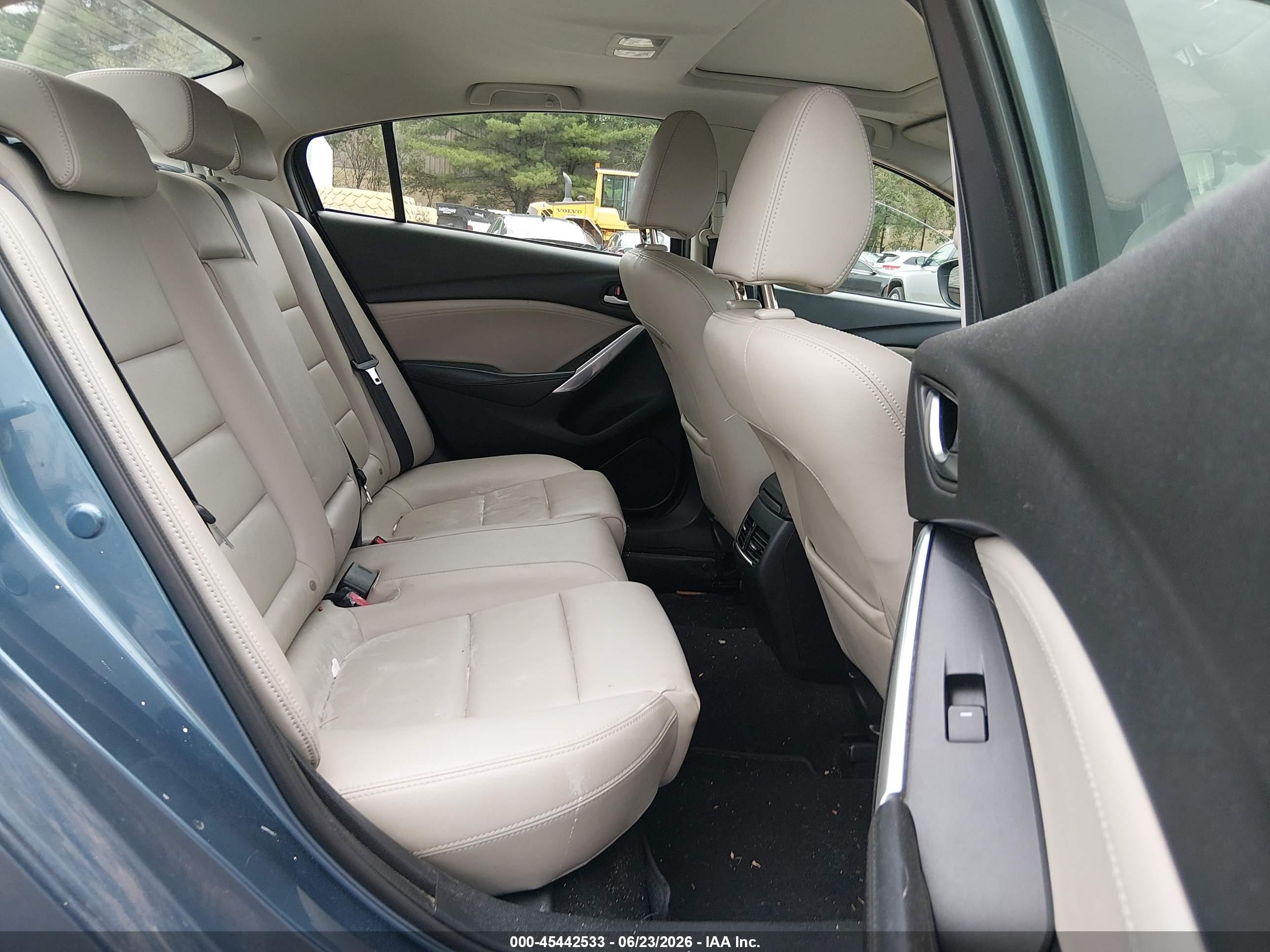 2015 Mazda Mazda6 I Touring Blue vin: JM1GJ1V63F1172654