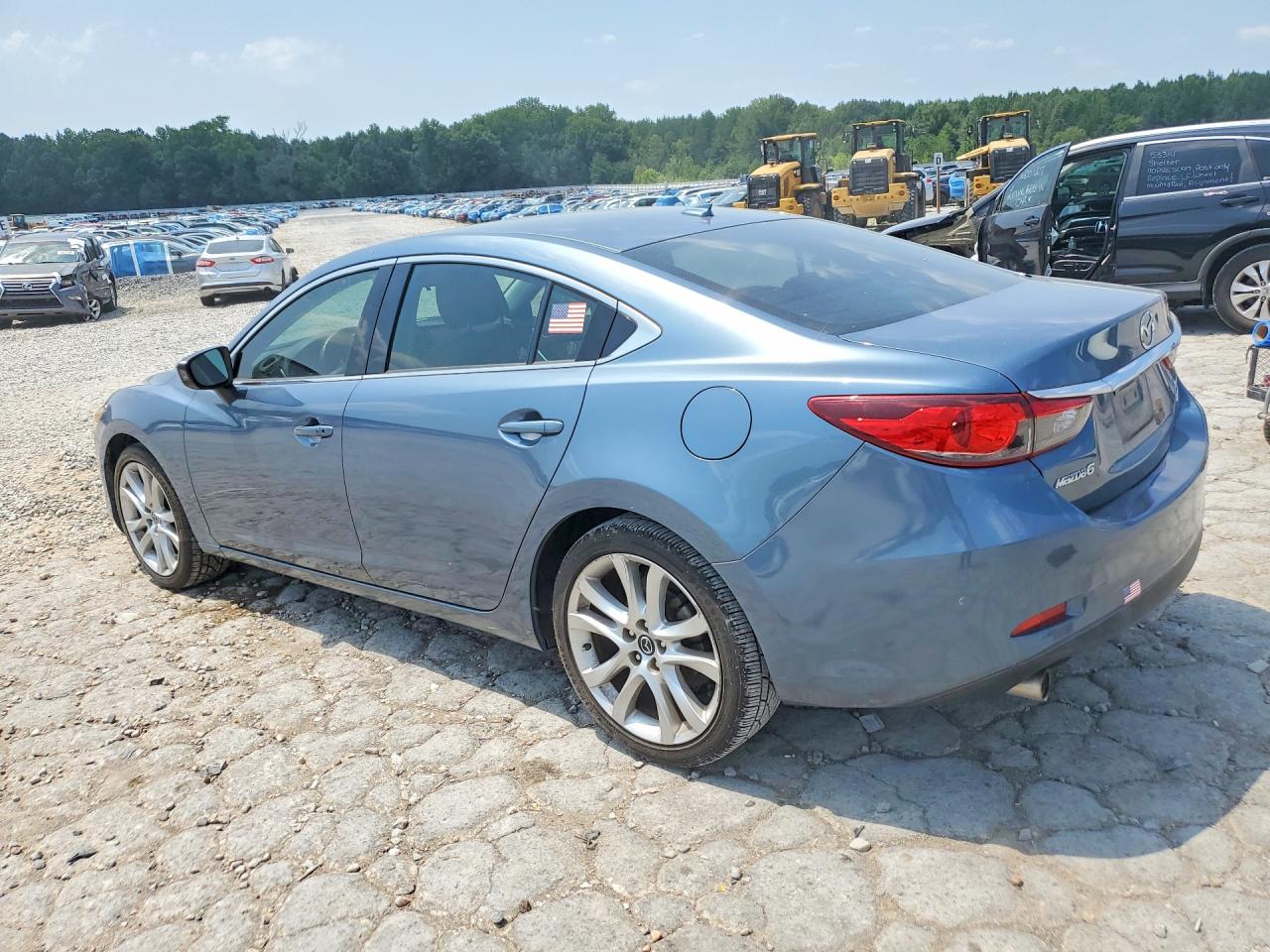 2015 Mazda 6 Touring Синий vin: JM1GJ1V63F1175845