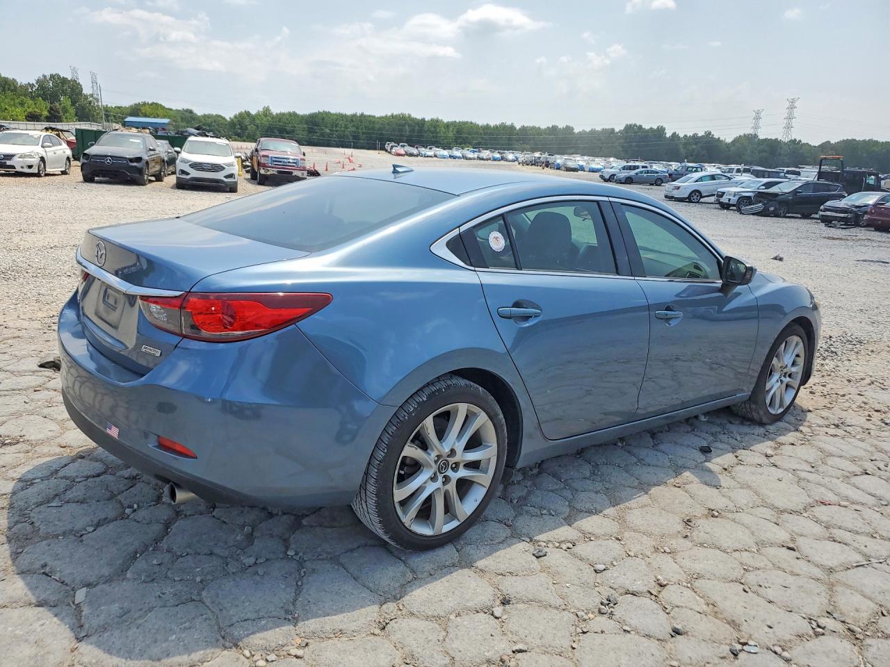 2015 Mazda 6 Touring Синий vin: JM1GJ1V63F1175845