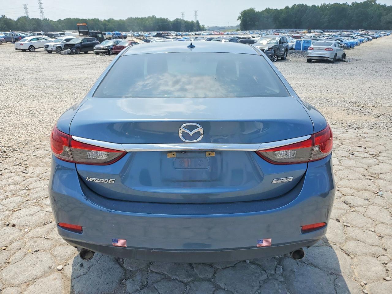 2015 Mazda 6 Touring Синий vin: JM1GJ1V63F1175845