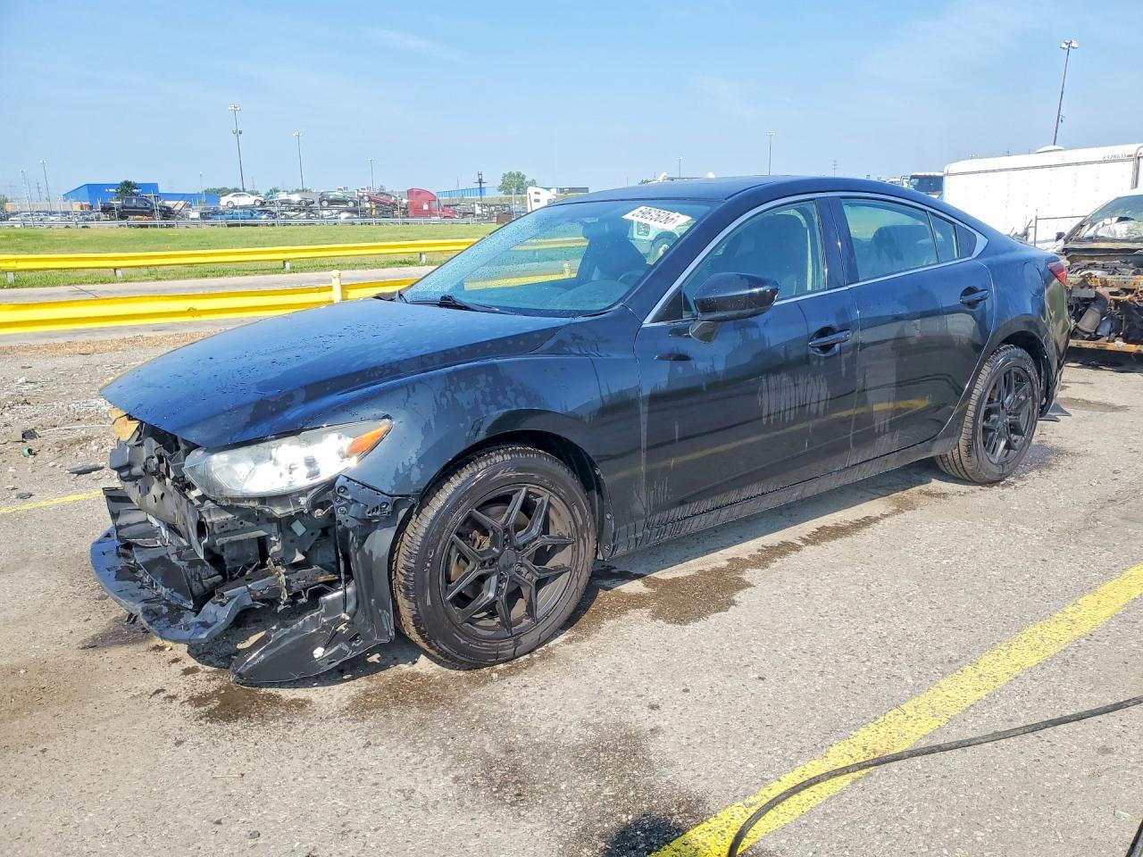 2015 Mazda 6 Touring Black vin: JM1GJ1V63F1178938