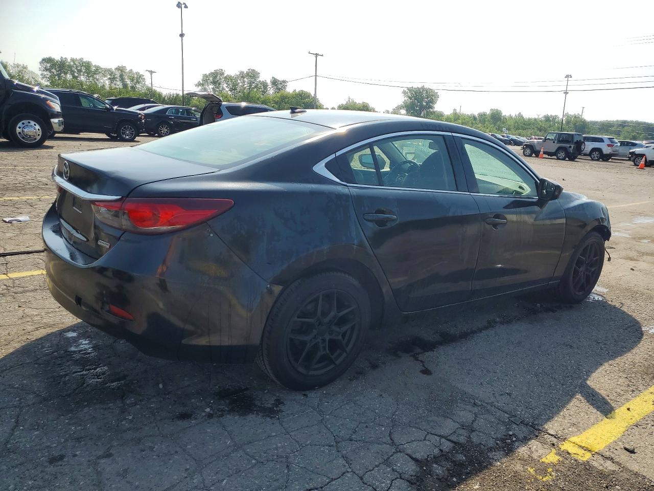 2015 Mazda 6 Touring Black vin: JM1GJ1V63F1178938