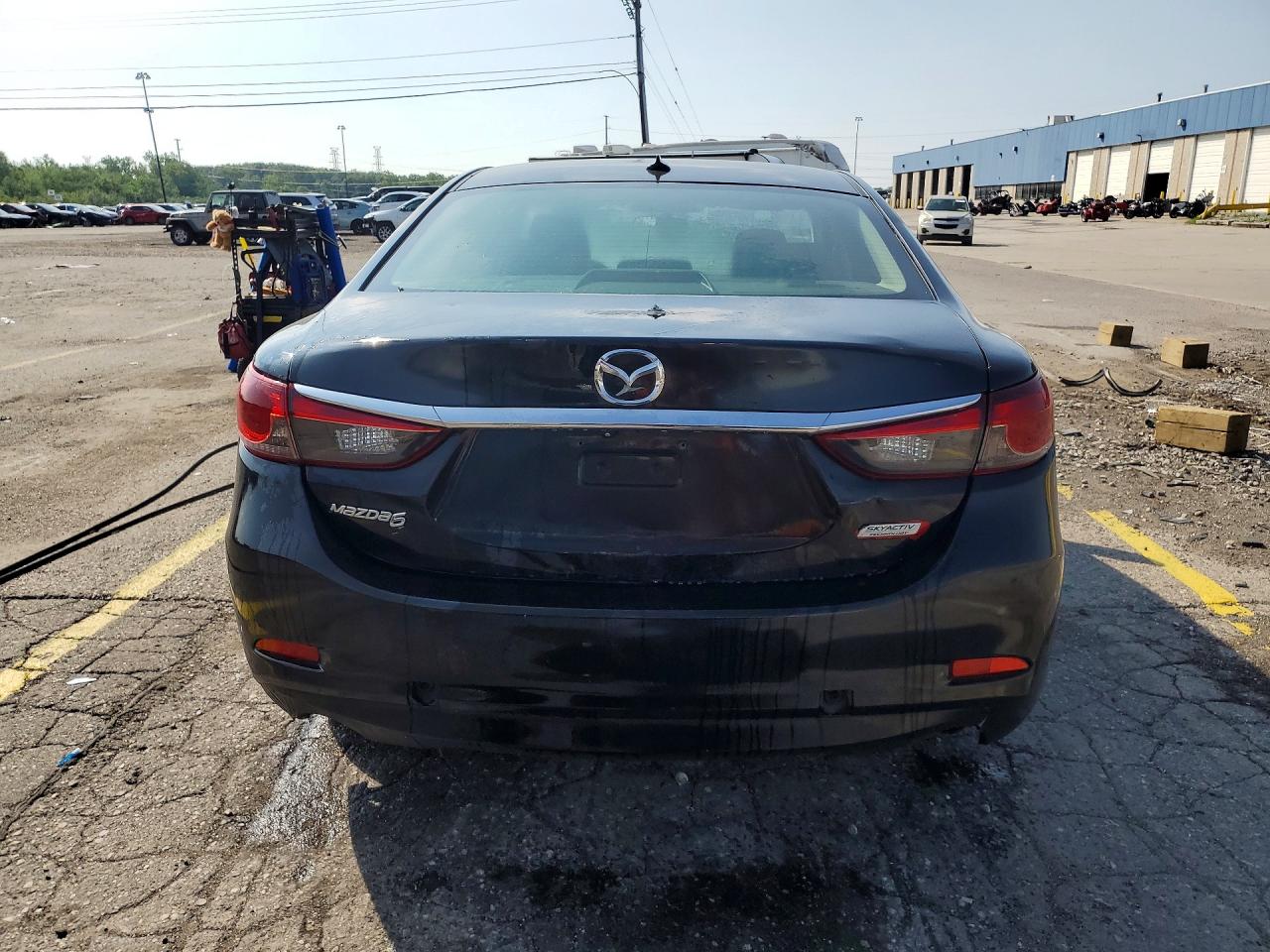 2015 Mazda 6 Touring Black vin: JM1GJ1V63F1178938