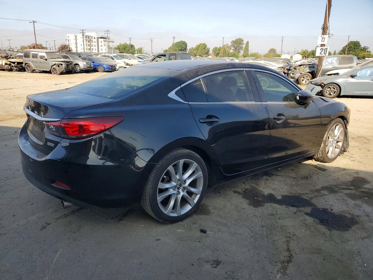 2014 Mazda 6 Touring Black vin: JM1GJ1V64E1115149