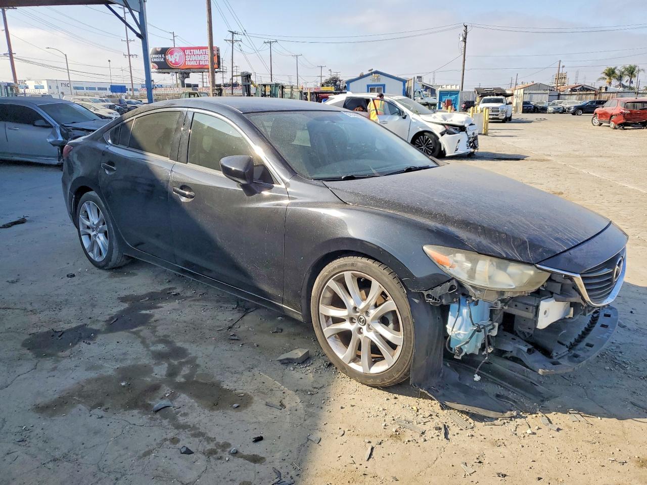 2014 Mazda 6 Touring Black vin: JM1GJ1V64E1115149