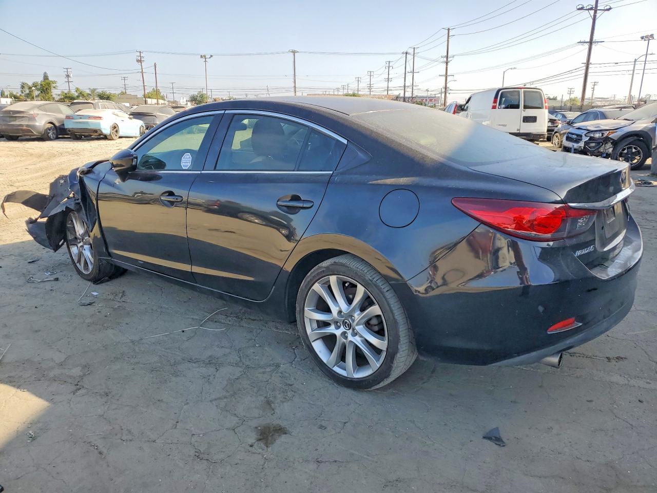 2014 Mazda 6 Touring Black vin: JM1GJ1V64E1115149
