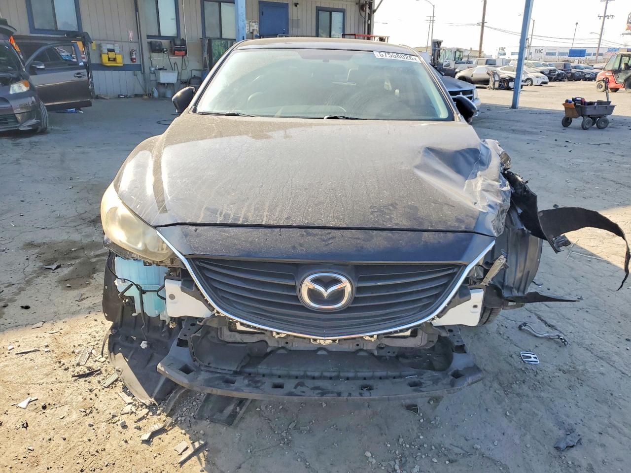 2014 Mazda 6 Touring Black vin: JM1GJ1V64E1115149