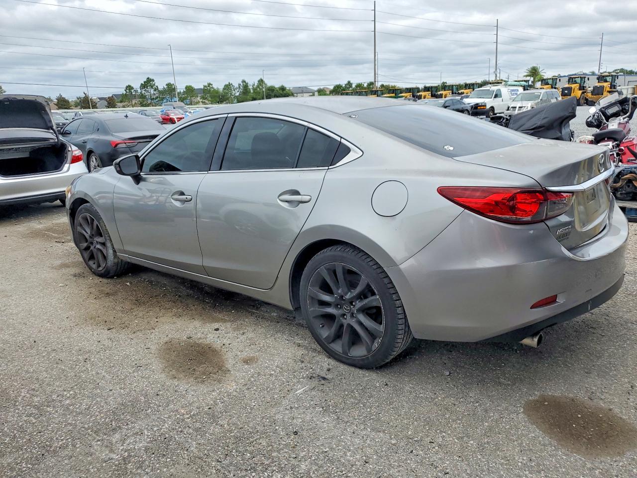 2014 Mazda 6 Touring Silver vin: JM1GJ1V64E1122831