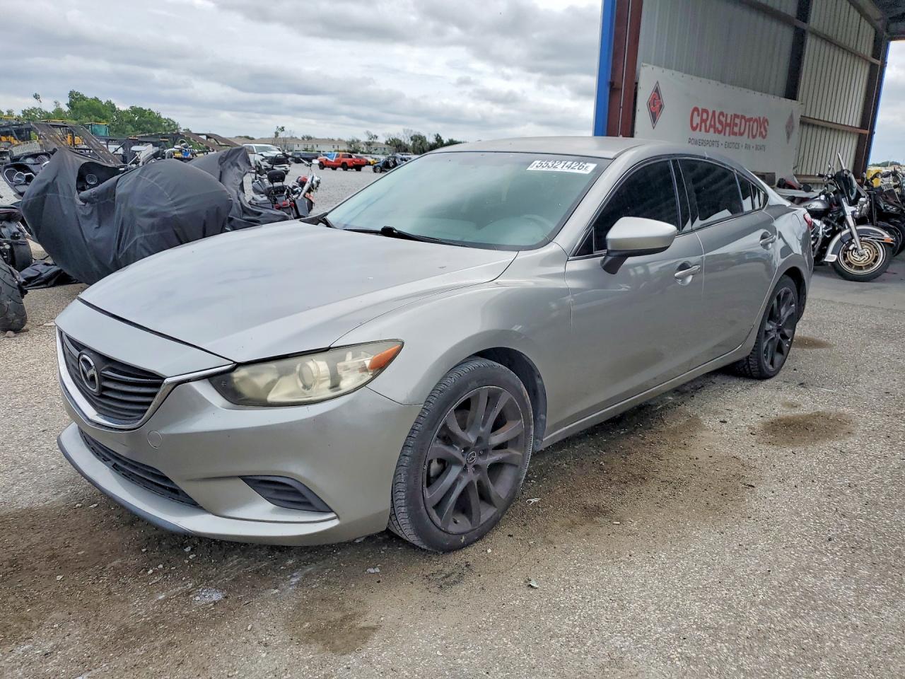 2014 Mazda 6 Touring Silver vin: JM1GJ1V64E1122831
