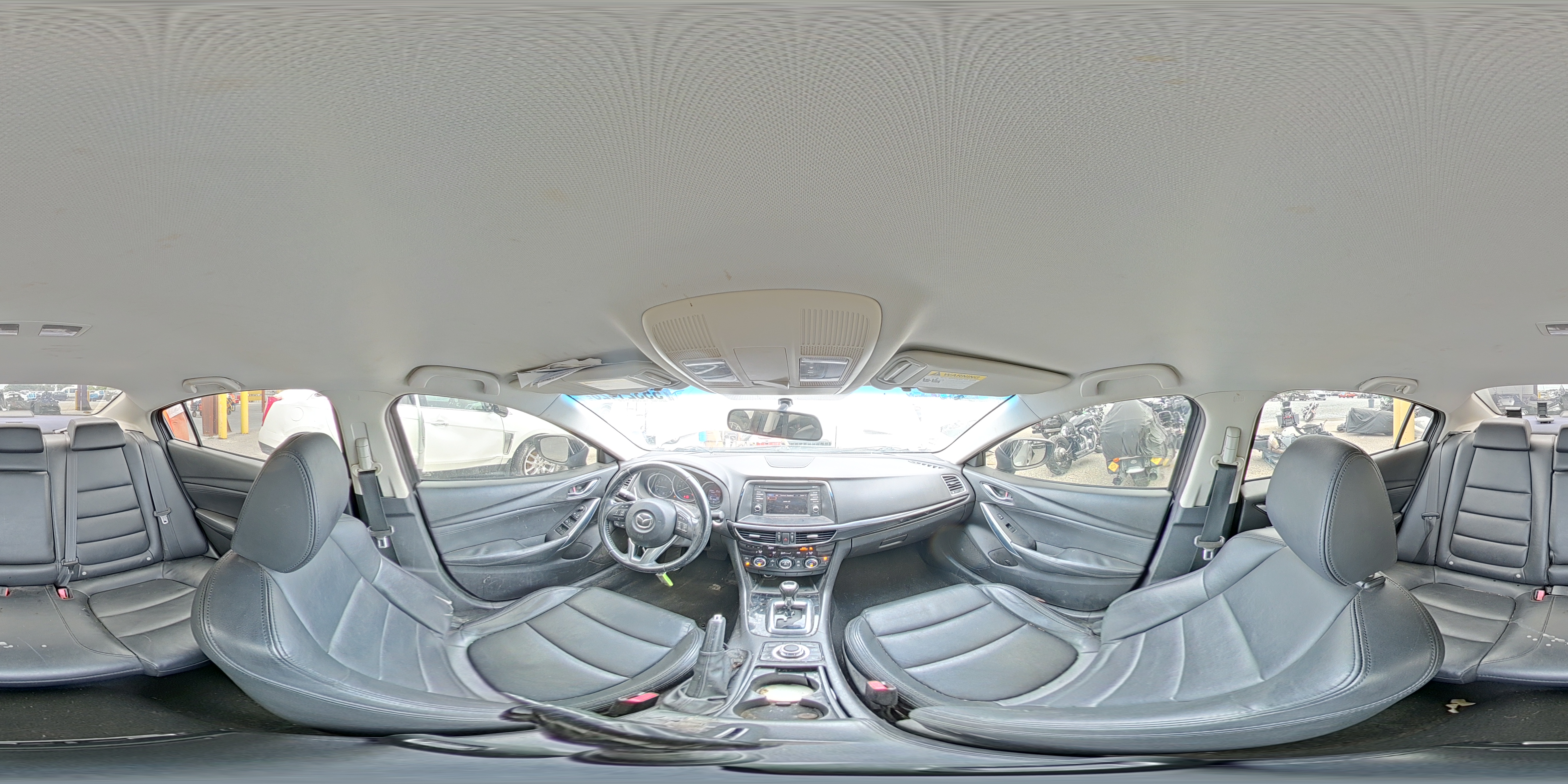 2014 Mazda 6 Touring Silver vin: JM1GJ1V64E1122831