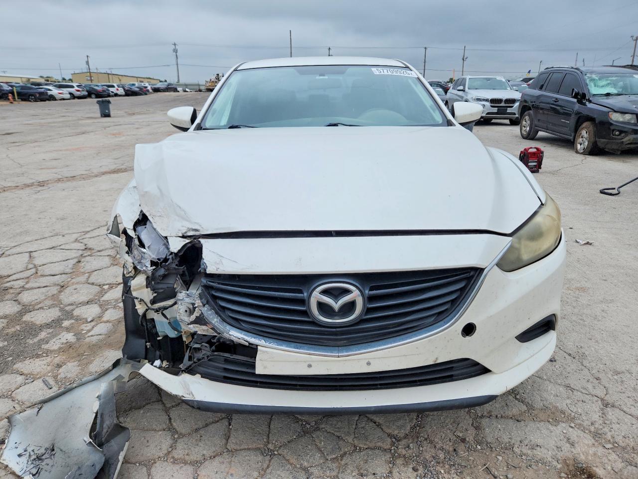 2014 Mazda 6 Touring White vin: JM1GJ1V64E1125292