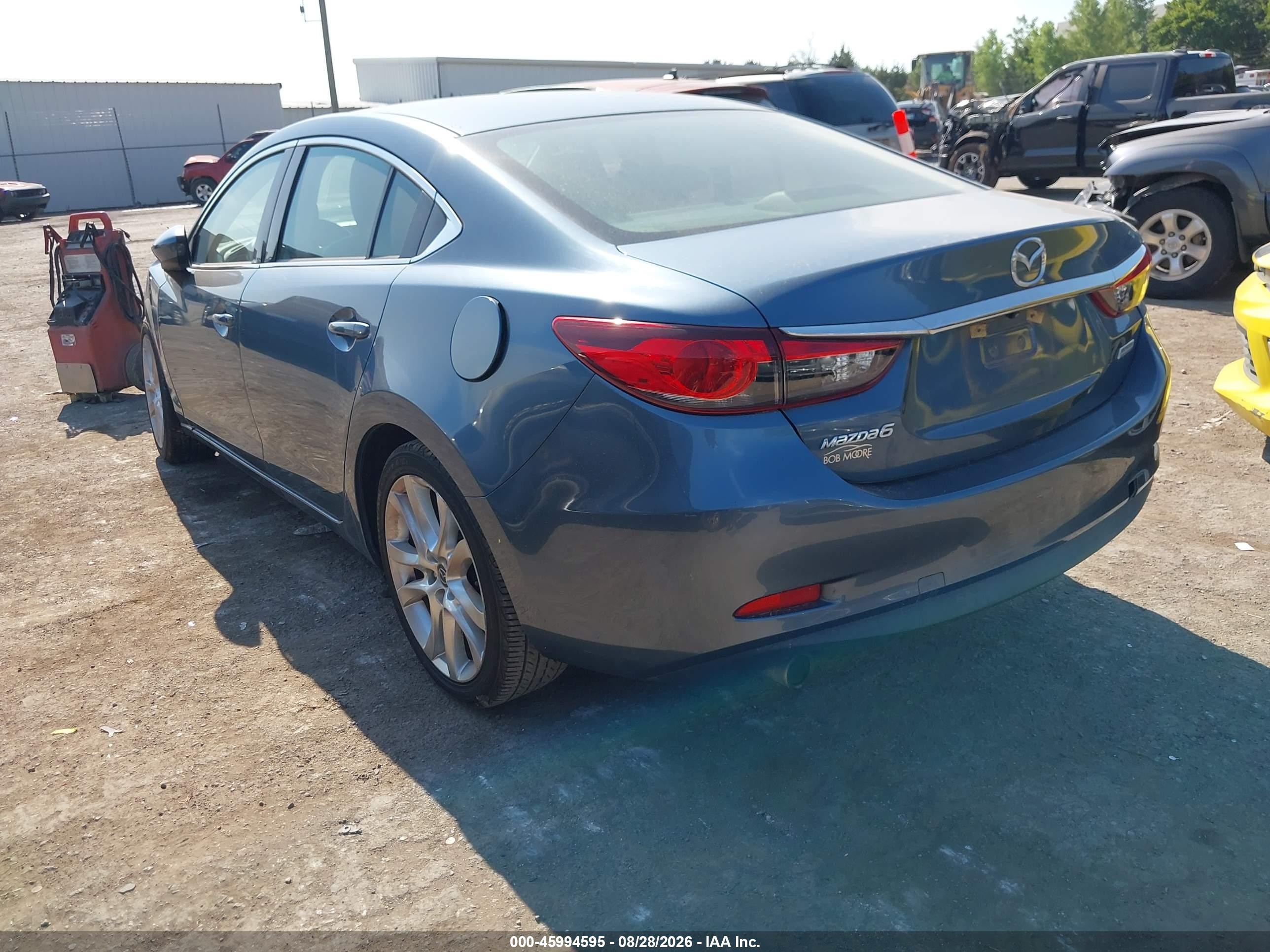 2014 Mazda Mazda6 I Touring Blue vin: JM1GJ1V64E1128886