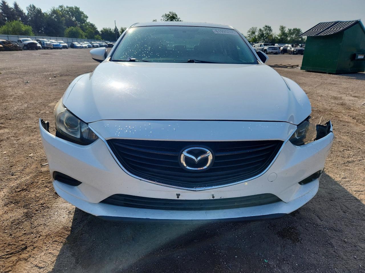 2014 Mazda 6 Touring White vin: JM1GJ1V64E1134767
