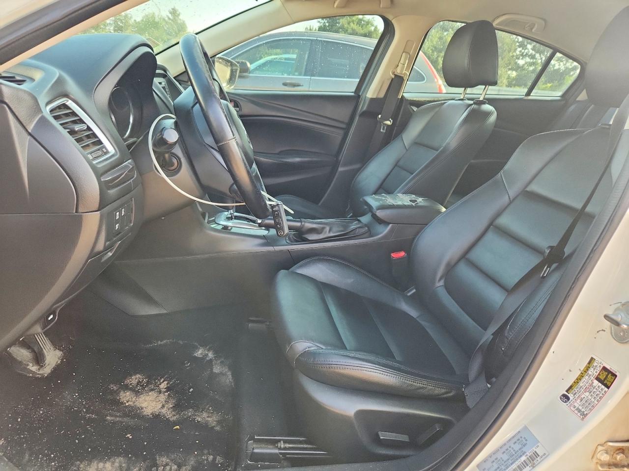 2014 Mazda 6 Touring White vin: JM1GJ1V64E1134767