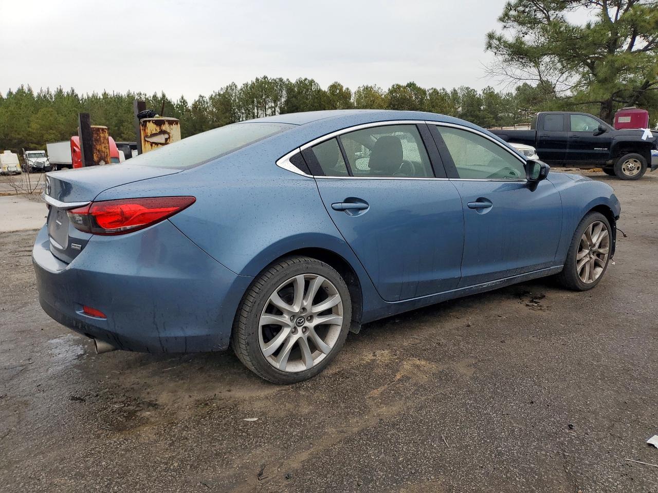 2014 Mazda 6 Touring Blue vin: JM1GJ1V64E1148037