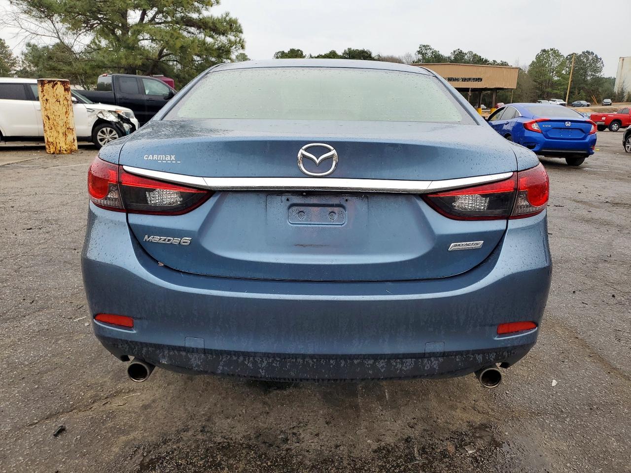 2014 Mazda 6 Touring Blue vin: JM1GJ1V64E1148037