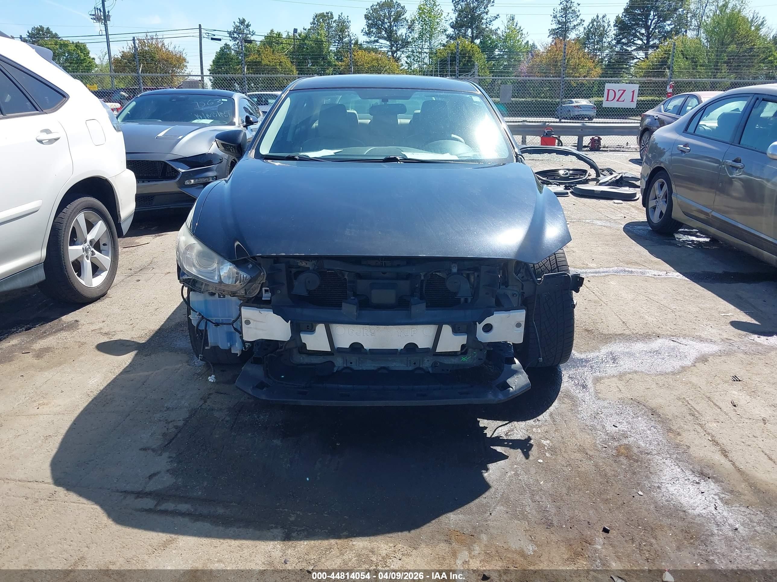 2014 Mazda Mazda6 I Touring Black vin: JM1GJ1V64E1148491