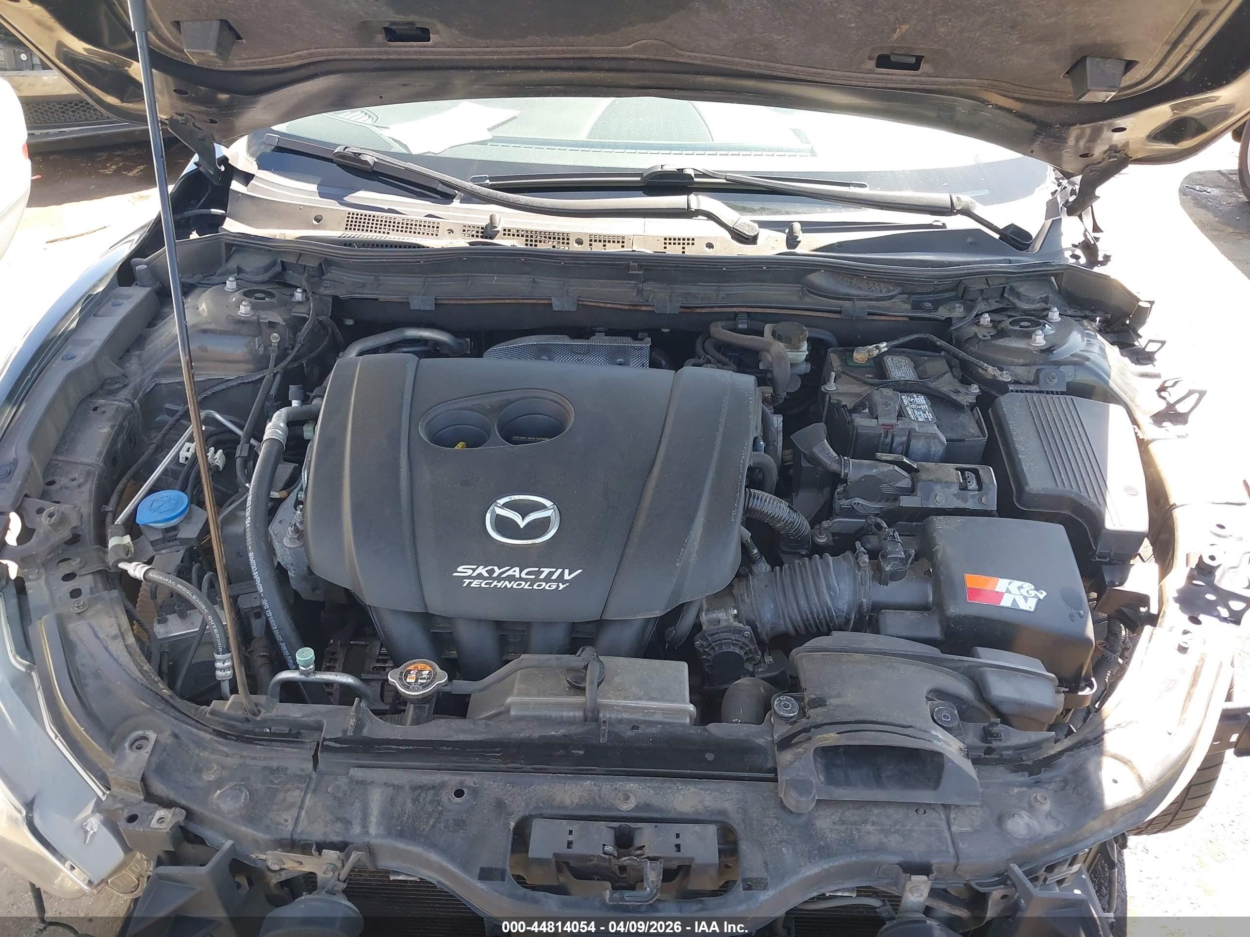 2014 Mazda Mazda6 I Touring Black vin: JM1GJ1V64E1148491