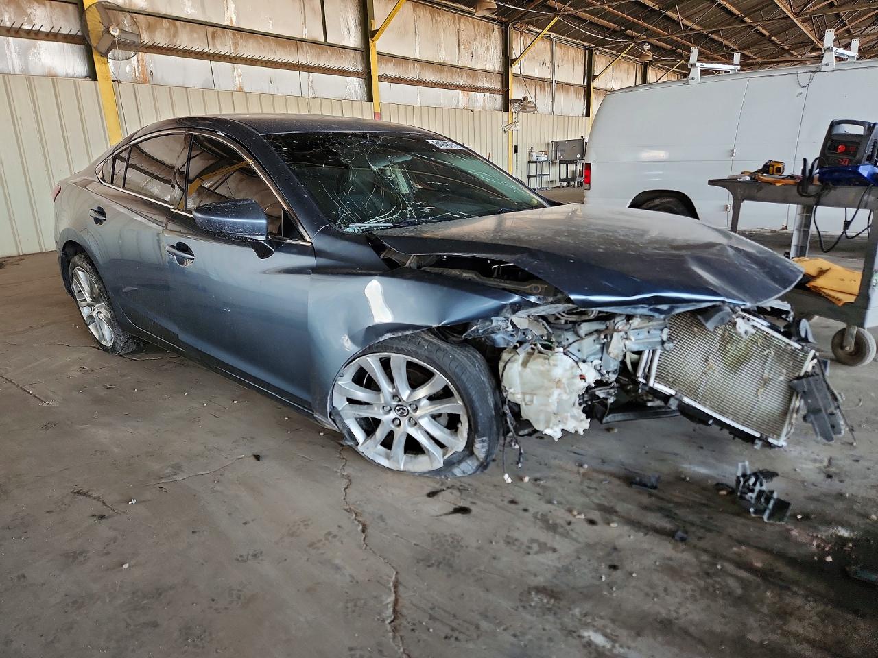 2014 Mazda 6 Touring Gray vin: JM1GJ1V64E1153111