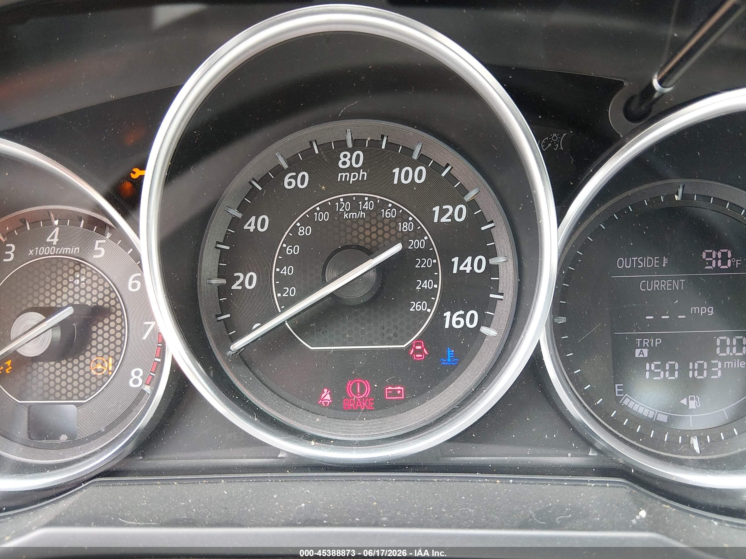2014 Mazda Mazda6 I Touring Red vin: JM1GJ1V64E1153402