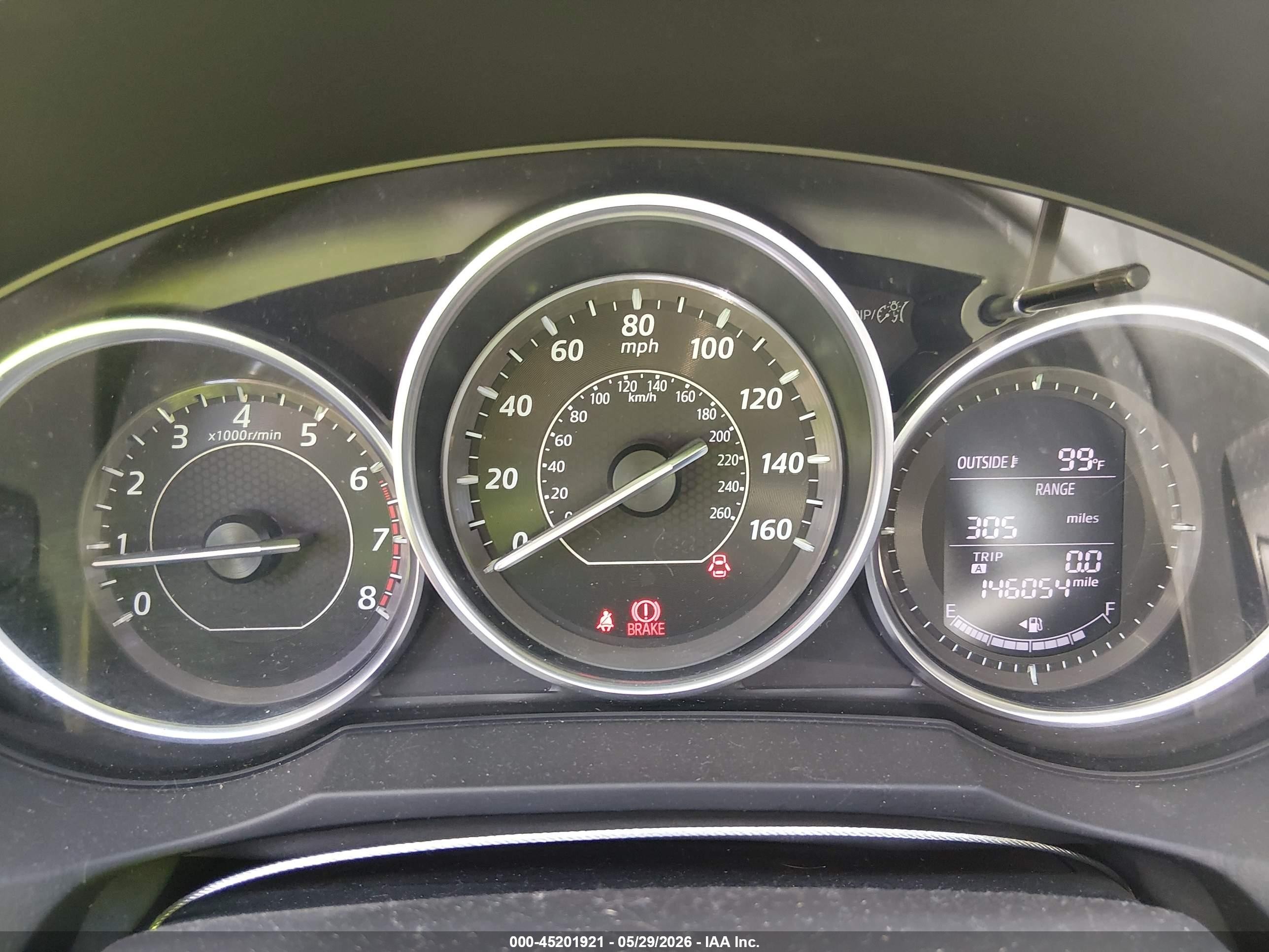 2014 Mazda Mazda6 I Touring Red vin: JM1GJ1V64E1161547