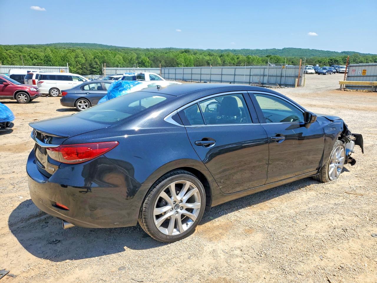 2015 Mazda 6 Touring Black vin: JM1GJ1V64F1166104