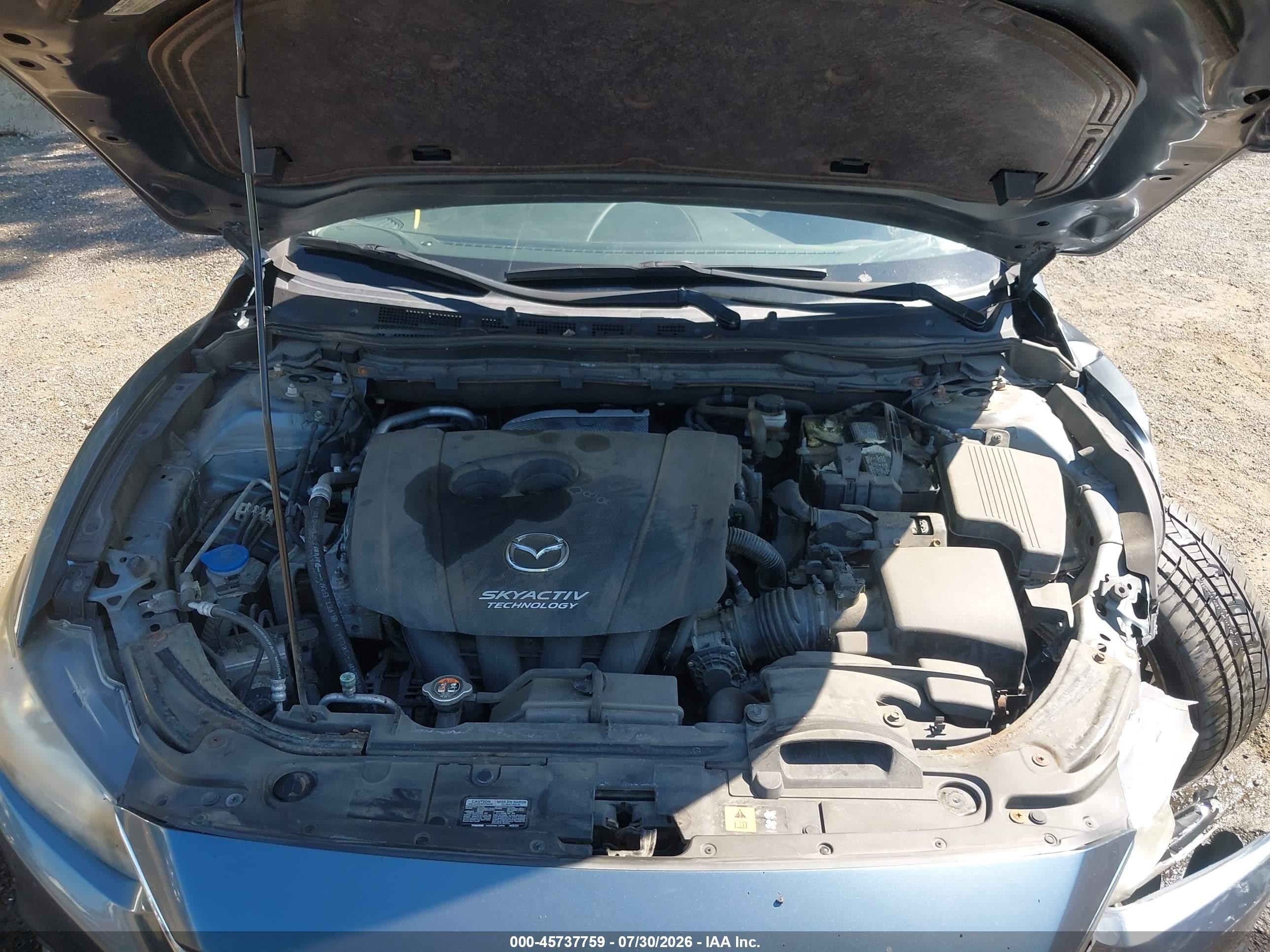 2015 Mazda Mazda6   Blue vin: JM1GJ1V64F1178978