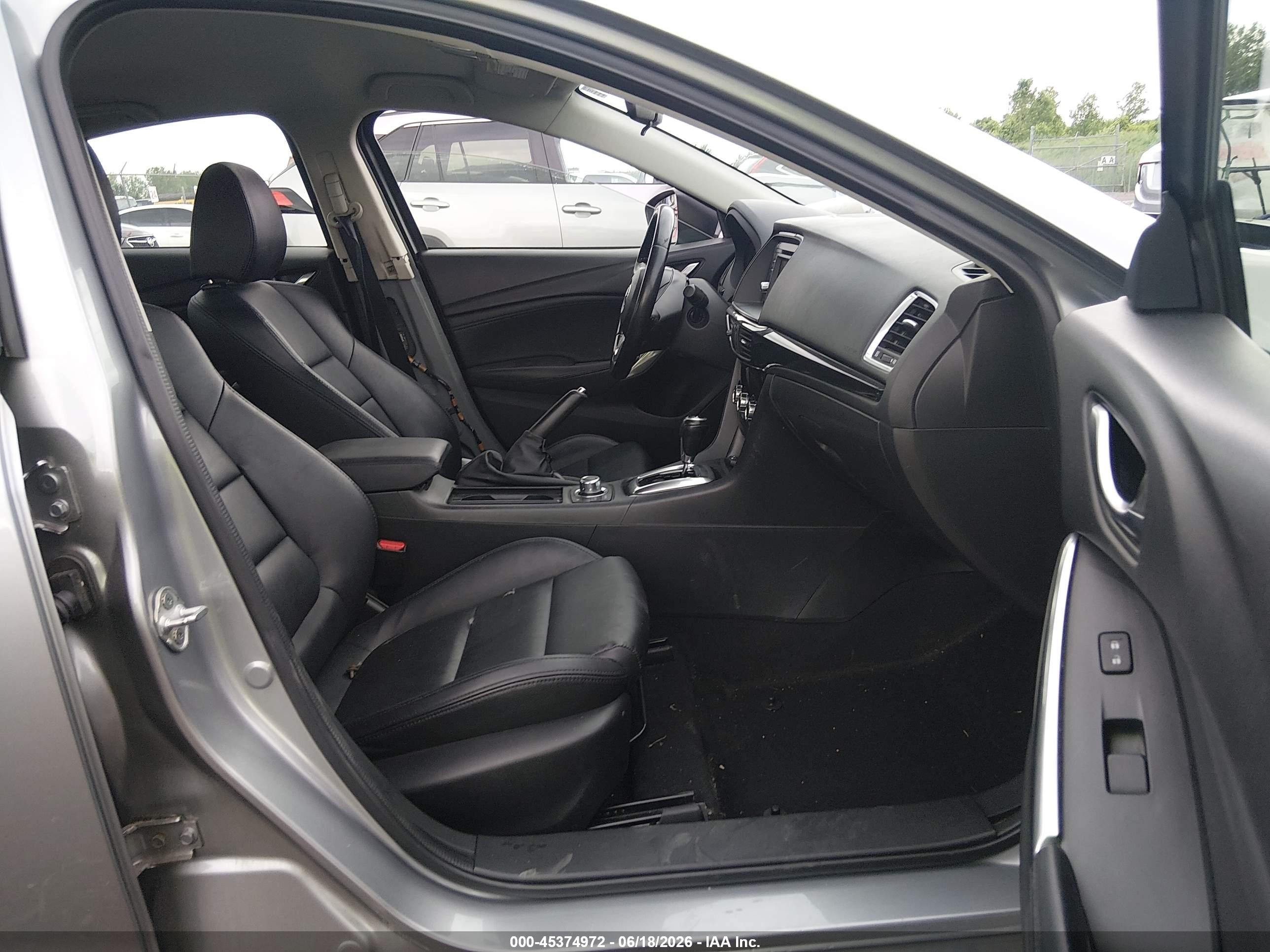 2014 Mazda Mazda6 I Touring Серебряный vin: JM1GJ1V65E1127648