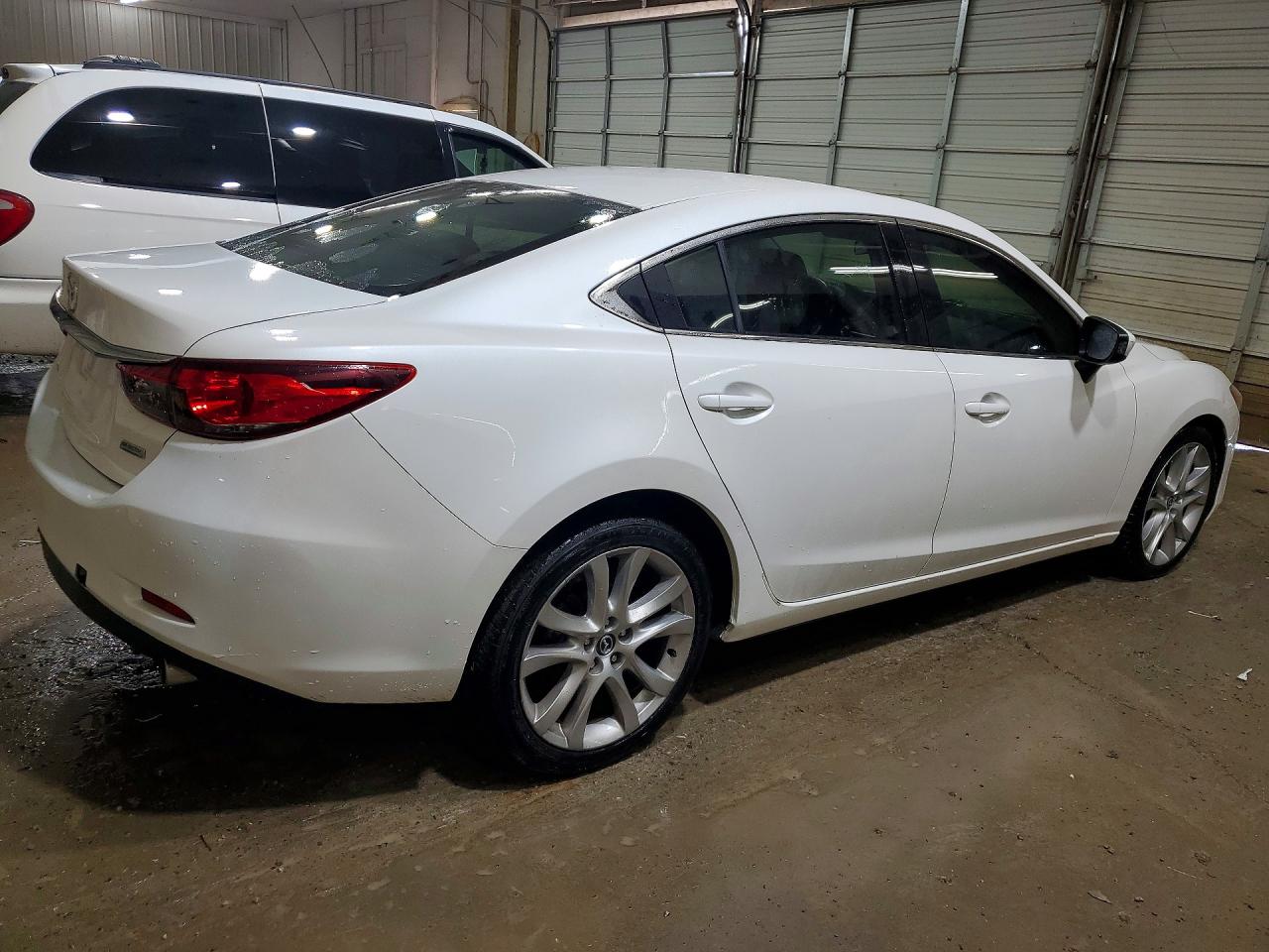 2014 Mazda 6 Touring White vin: JM1GJ1V65E1129173